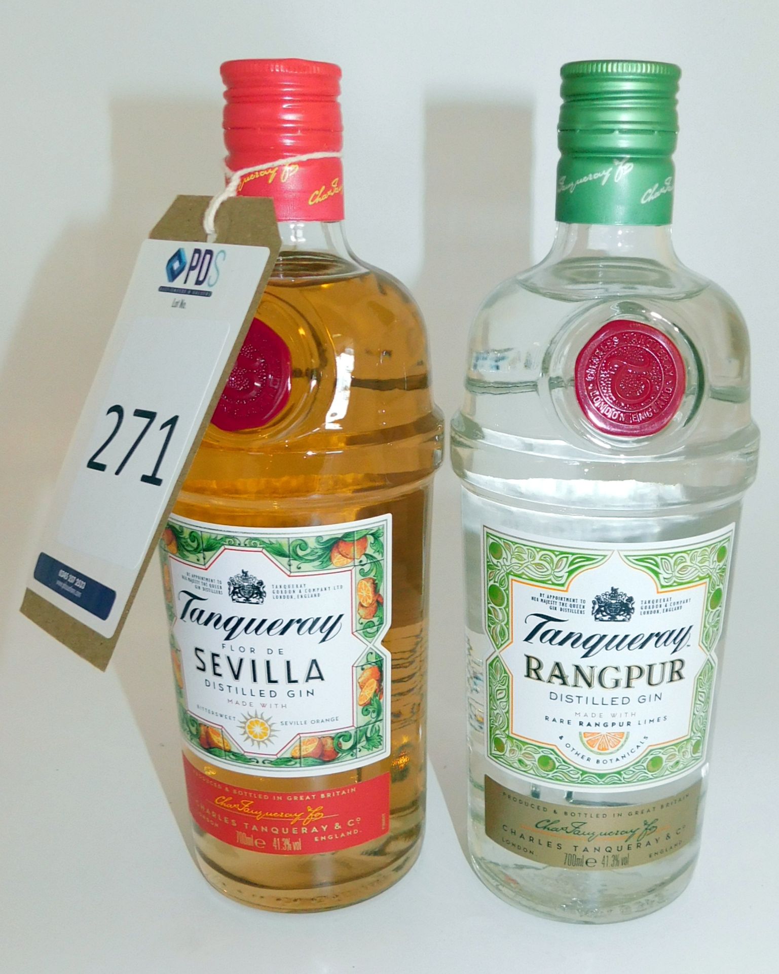 7 Bottles of Tanqueray Gin to Include 6 Sevilla & 1 Rangpur, 70cl (Located Stockport – See General