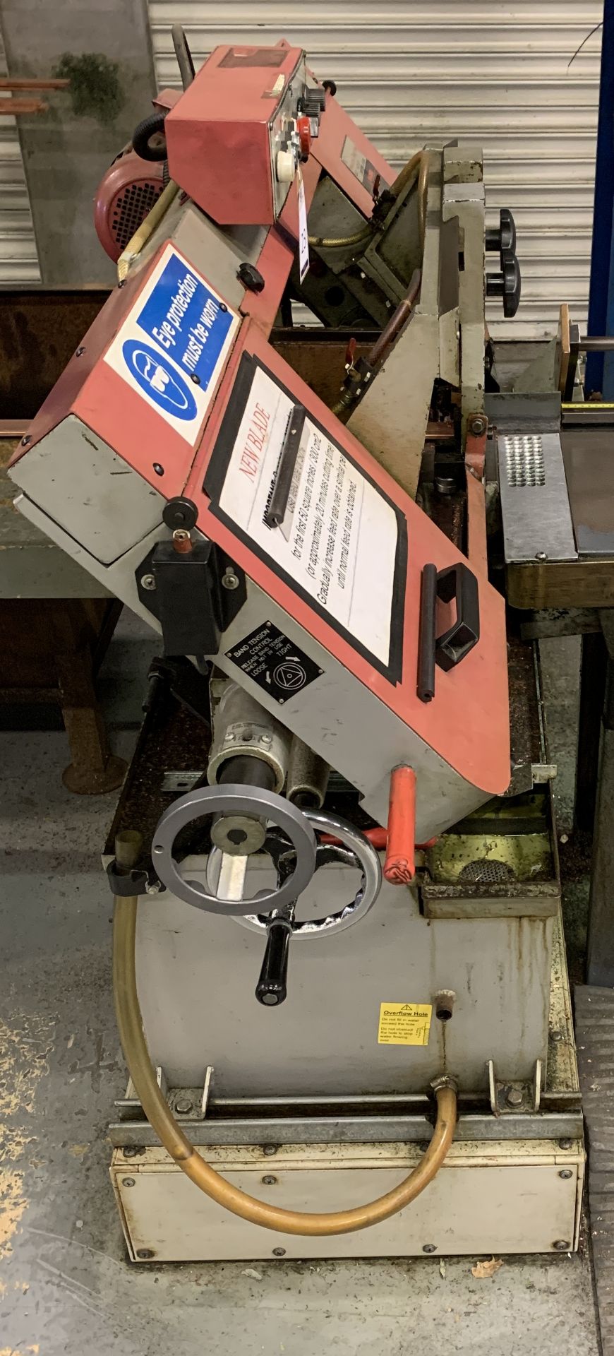 10” Horizontal Metal Cutting Bandsaw (2004) with On/Off Table & Return Roll Feed (Located - Image 6 of 6