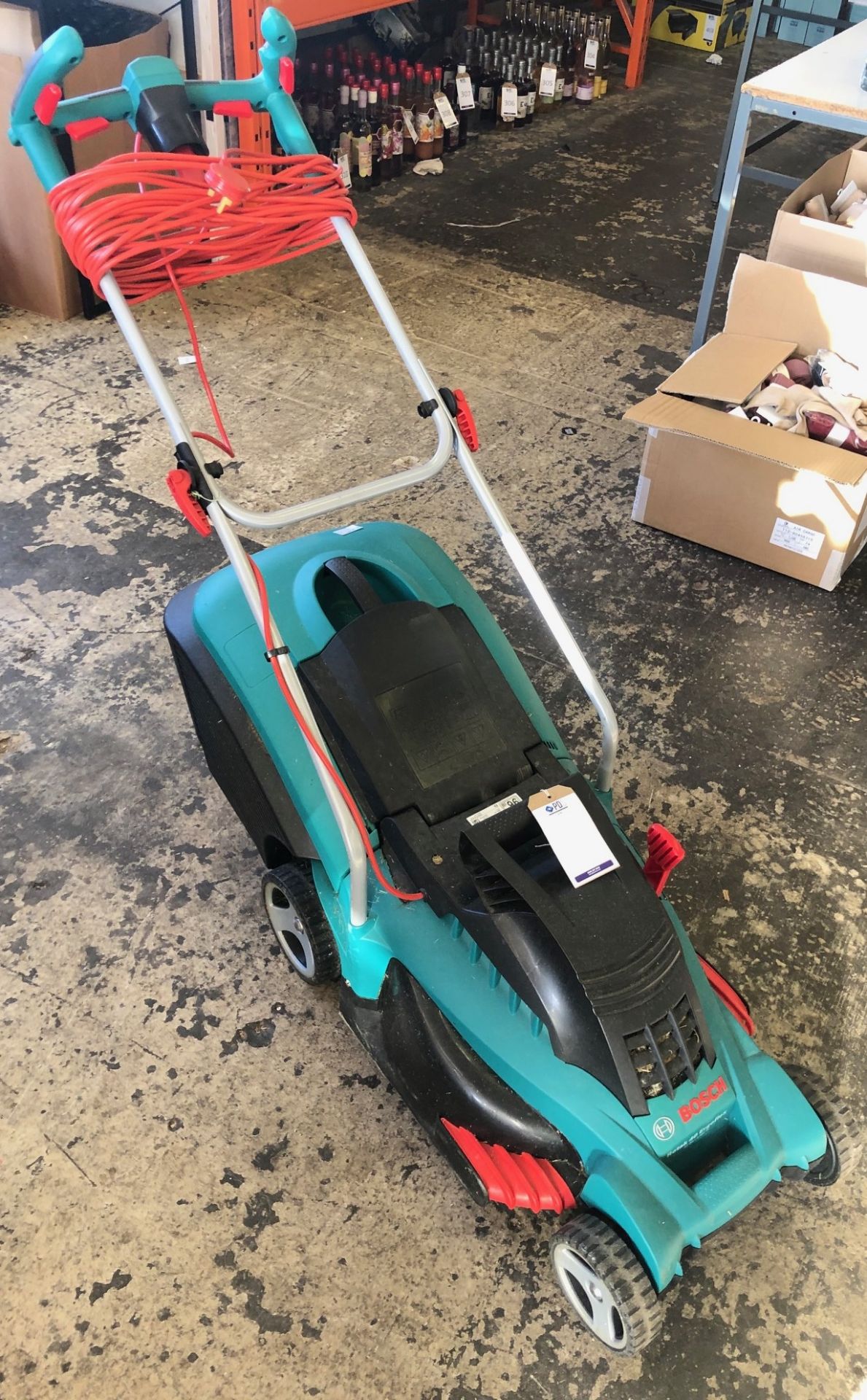 Bosch Lawn Mower, 240v (Located Stockport – See General Notes for Viewing & Collection Details)