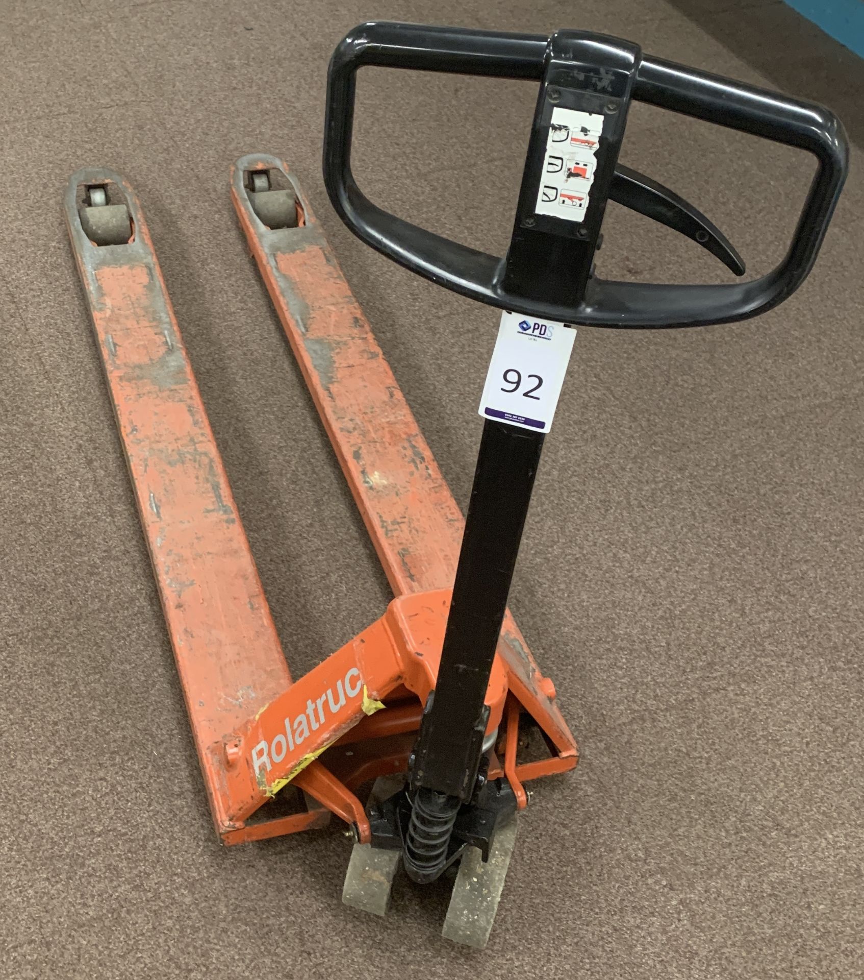 BT Rolatruc Long Reach Pallet Truck (Located Norwich – See General Notes for Viewing & Collection