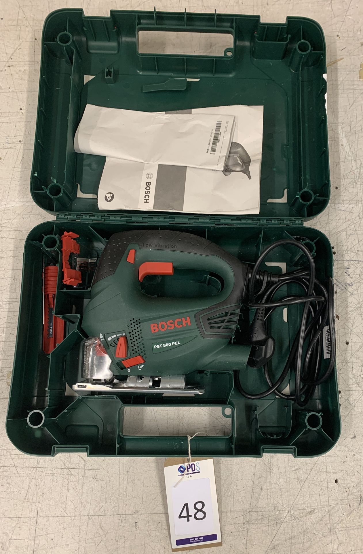 Bosch PST 800 PEL Jigsaw (Located Norwich – See General Notes for Viewing & Collection Details)