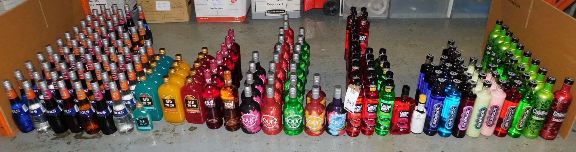 170 Various Bottles to Include Bols, Sours, Cactus Jack’s & Sidekick etc (Located Stockport – See