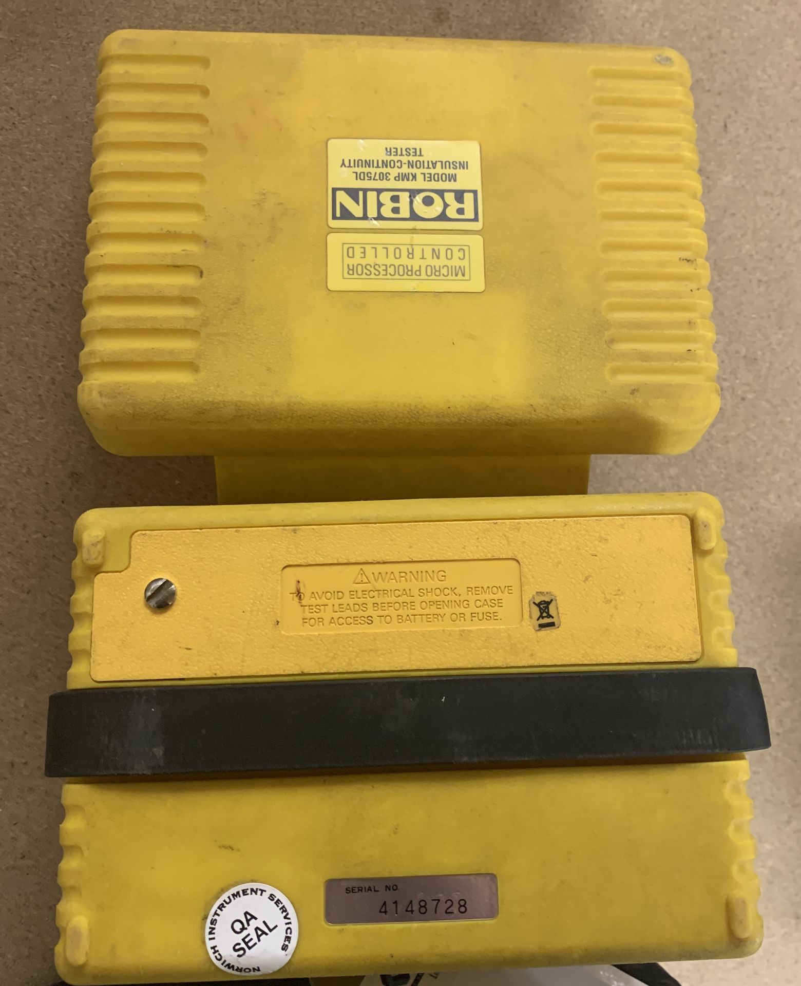 Robin KMP 3075DL Insulation Continuity Tester (Located Norwich – See General Notes for Viewing & - Image 2 of 2