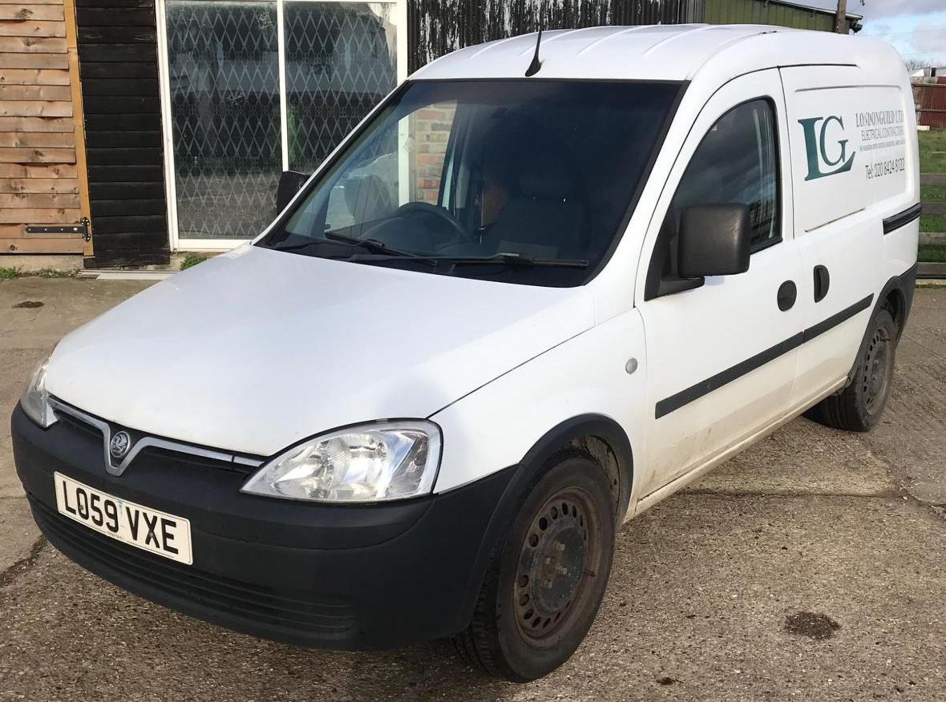 Vauxhall Combo van, registration number LO59 VXE, first registered 27th January 2010 with