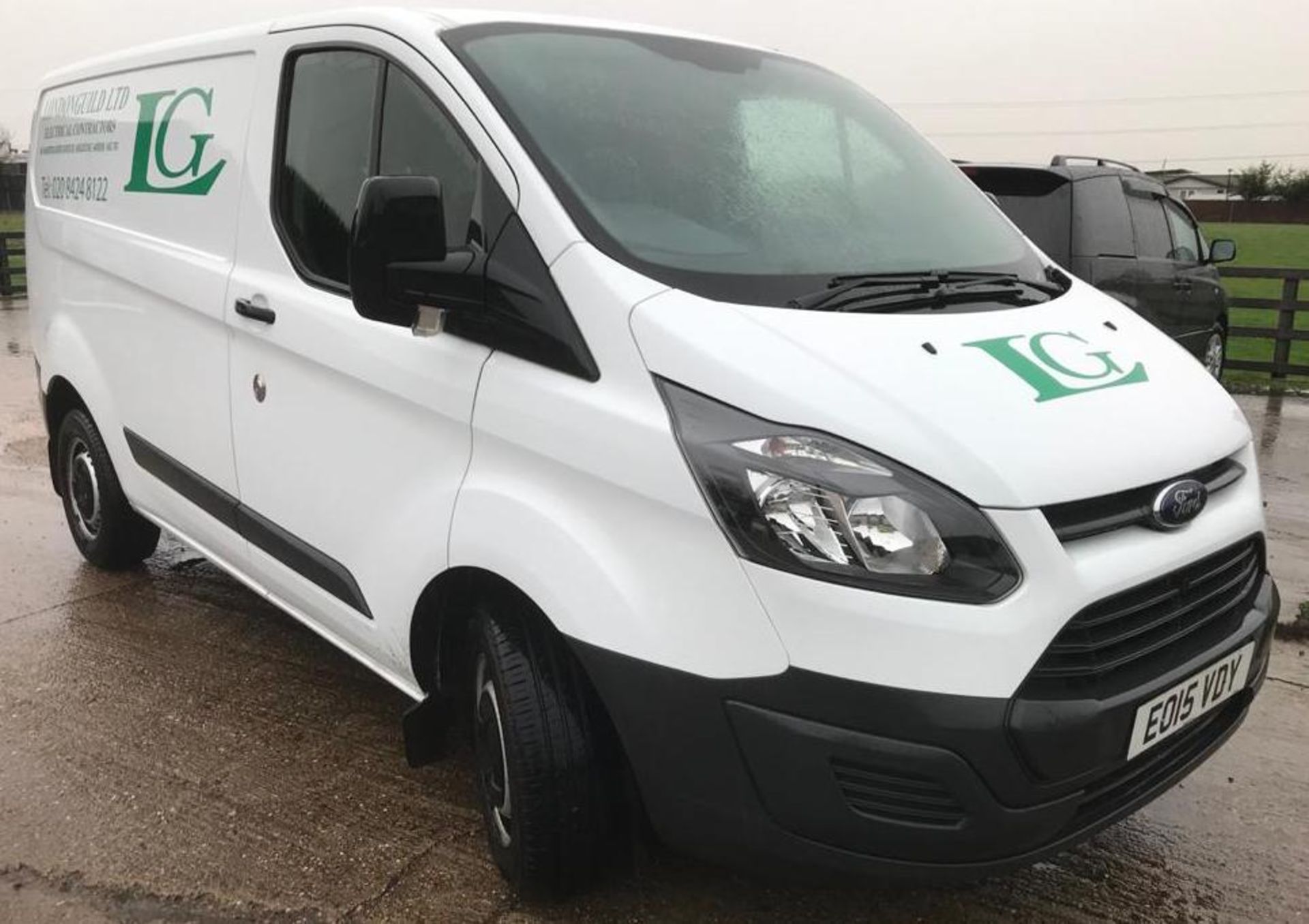 Ford Transit Custom 290 L1 panel van, registration number EO15 VDY, first registered 31st March