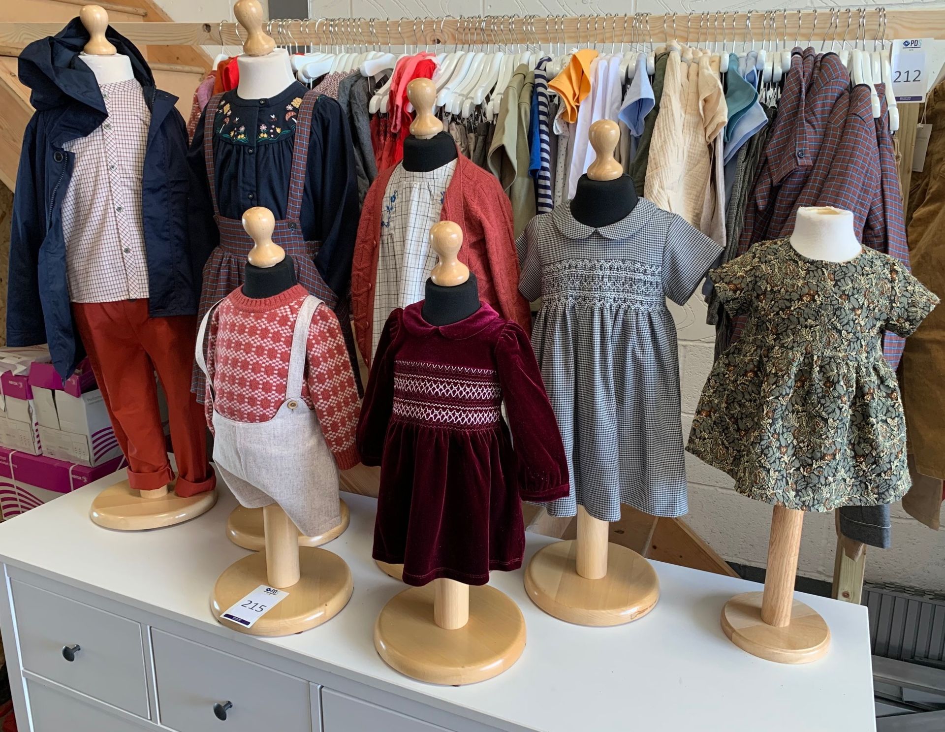 7 Various Sized Child Mannequins (Located Upminster – See General Notes for Viewing & Collection - Image 2 of 2