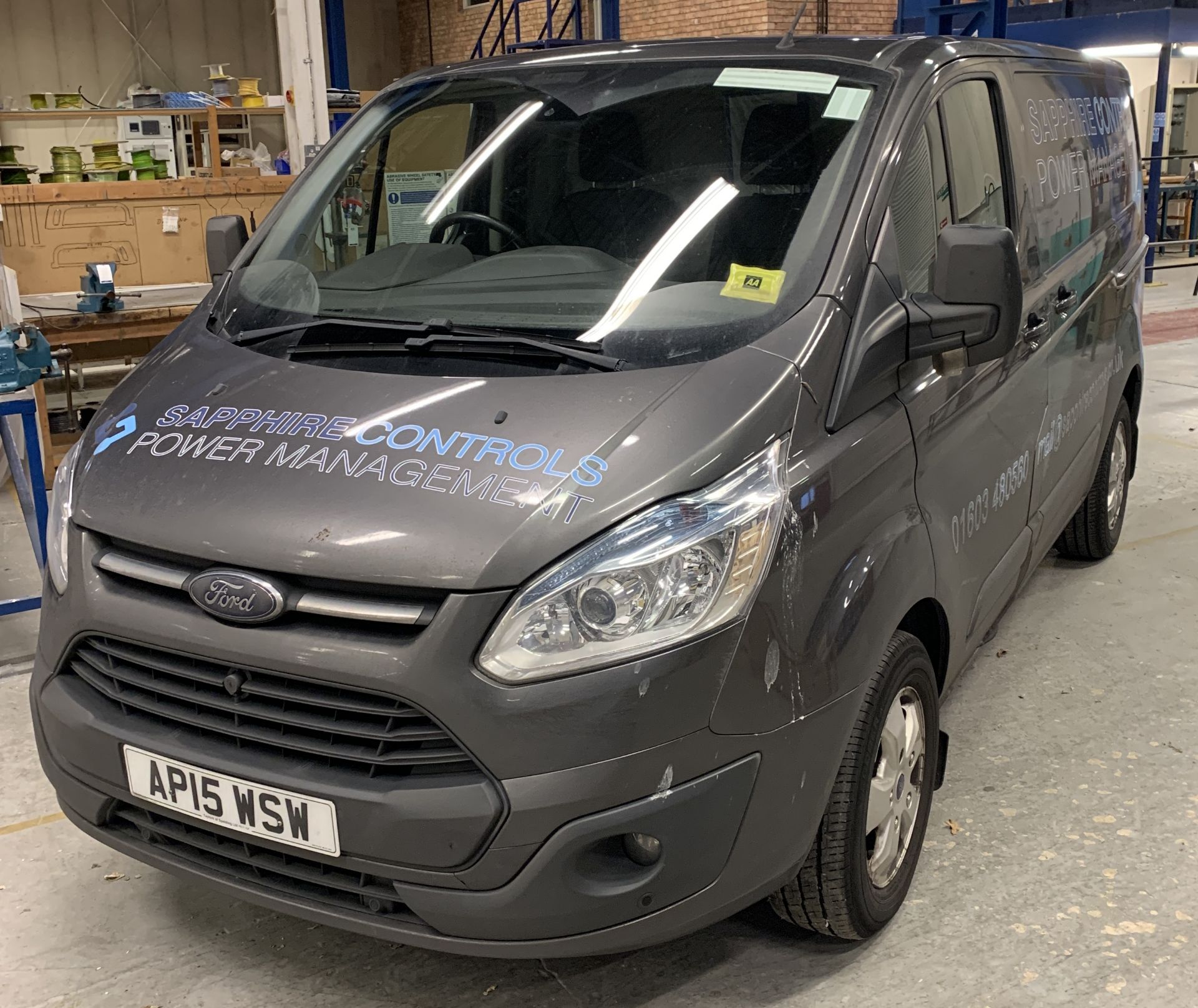 Ford Transit Custom 270 L1 low roof panel van, registration number AP15 WSW, first registered 18th - Image 2 of 10