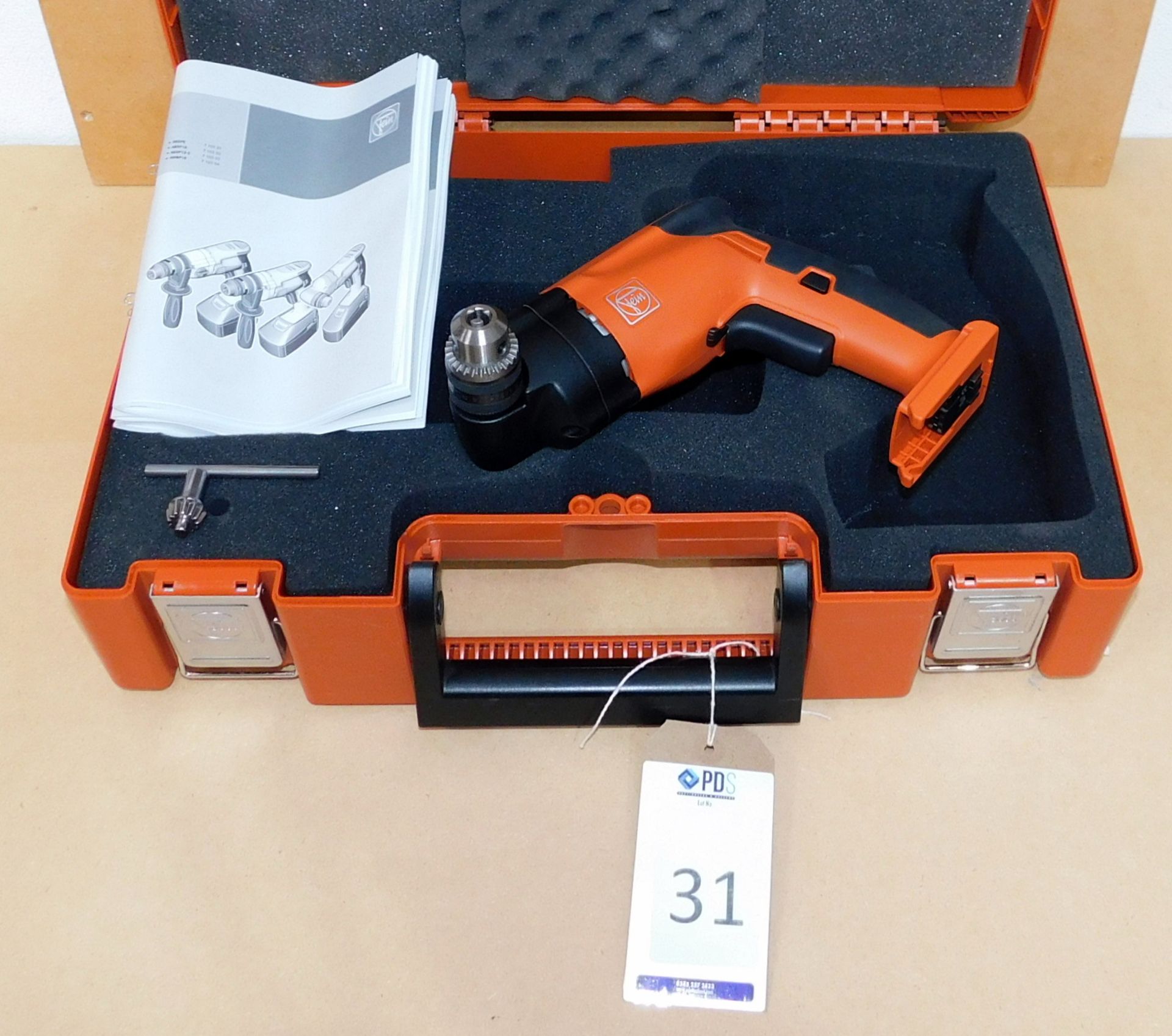 Fein AWBP10 Cordless Angle Drill, No Battery, No Charger (New & Boxed) (Located Spelmonden, Kent –