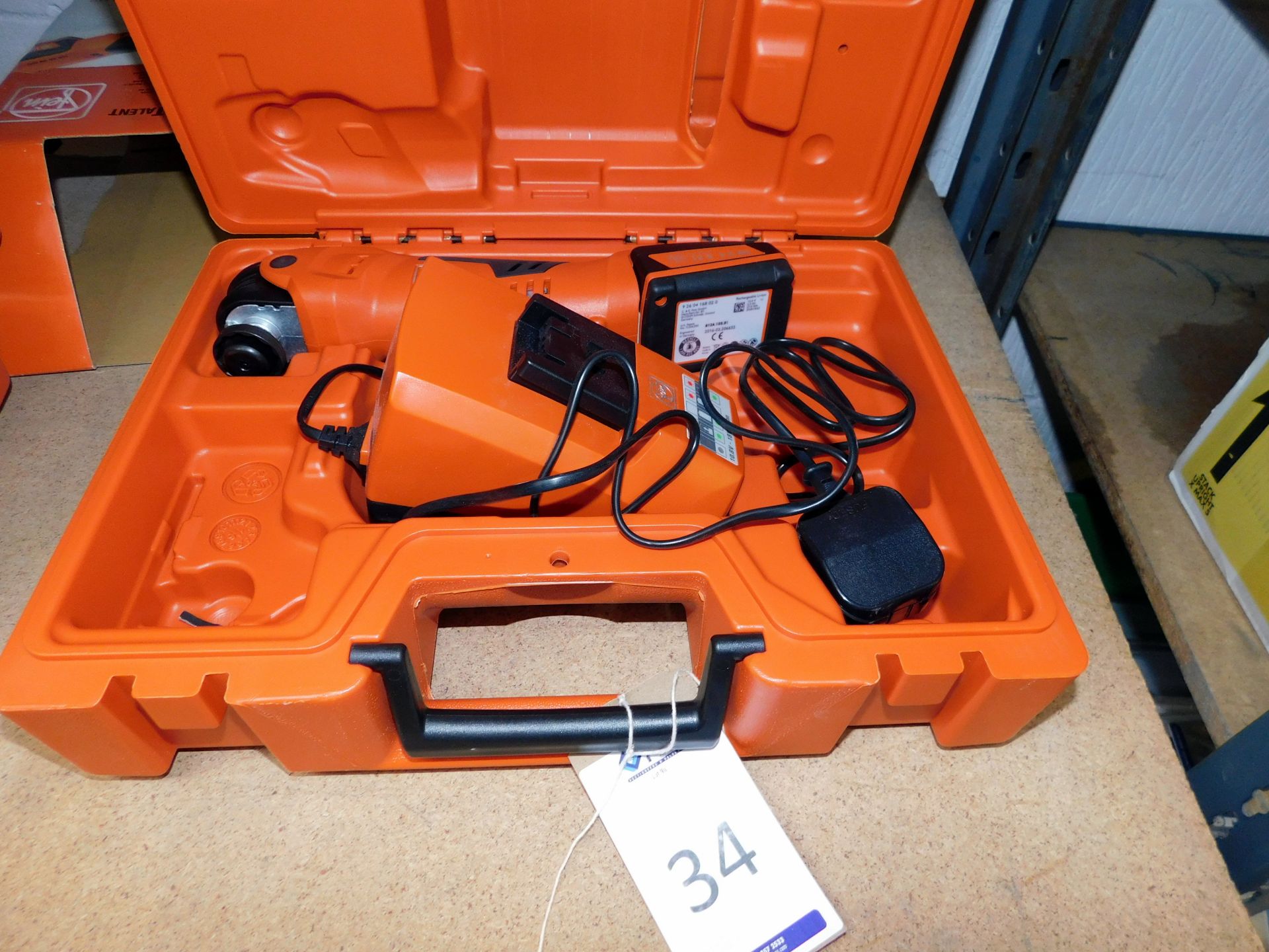 Fein AFMT12(SL) Cordless Multi Talent, With Battery & Charger (New & Boxed) (Located Spelmonden, - Image 4 of 4