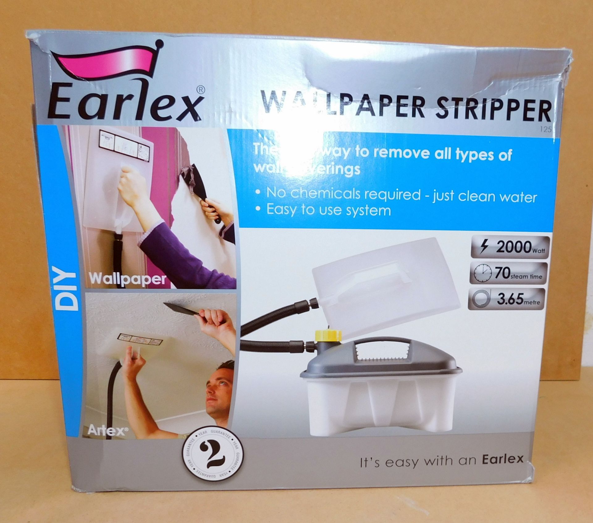 3 Earlex Wallpaper Strippers, 240v (New & Boxed) (Located Spelmonden, Kent – See General Notes for - Image 2 of 3