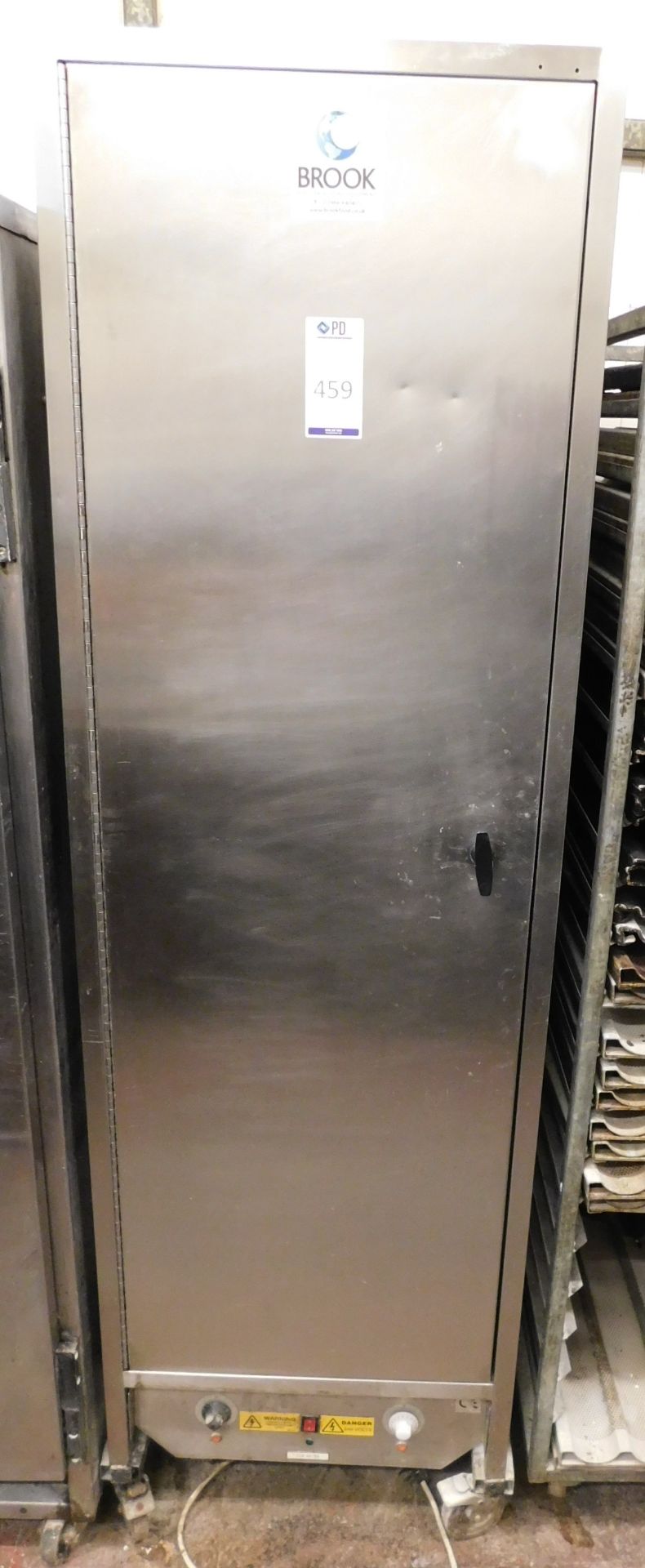 Brook Stainless Steel Upright Hot Cabinet, s/n; J7902 (Located Bletchley – See General Notes for - Image 2 of 3