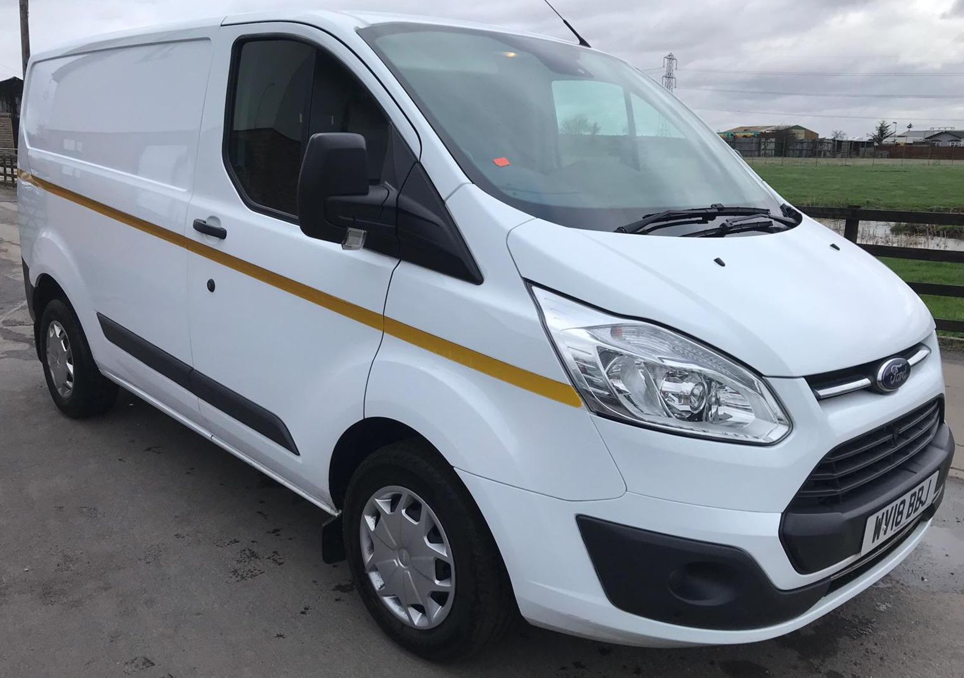 Ford Transit Custom 270 Panel Van, Vehicle registration number WV18 BBJ, first registered 30th April