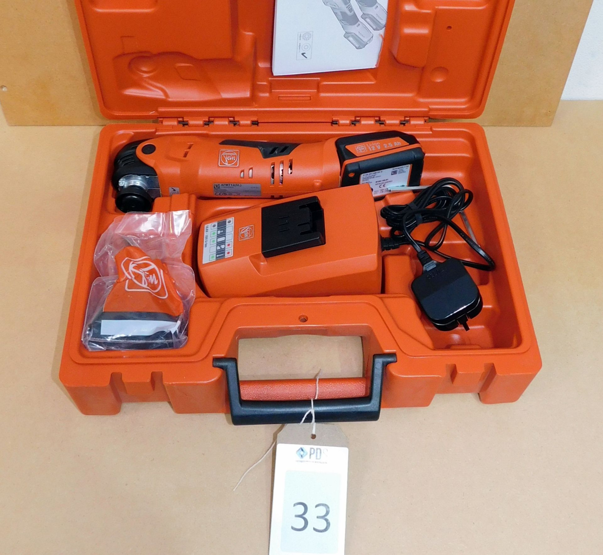 Fein AFMT12(SL) Cordless Multi Talent, With Battery & Charger (New & Boxed) (Located Spelmonden,