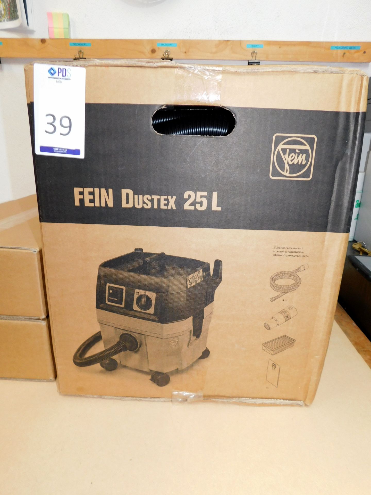 Fein Dustex 25L Dust Extractor, 110v, with 2 Accessory Kits (New & Boxed) (Located Spelmonden, - Image 2 of 5