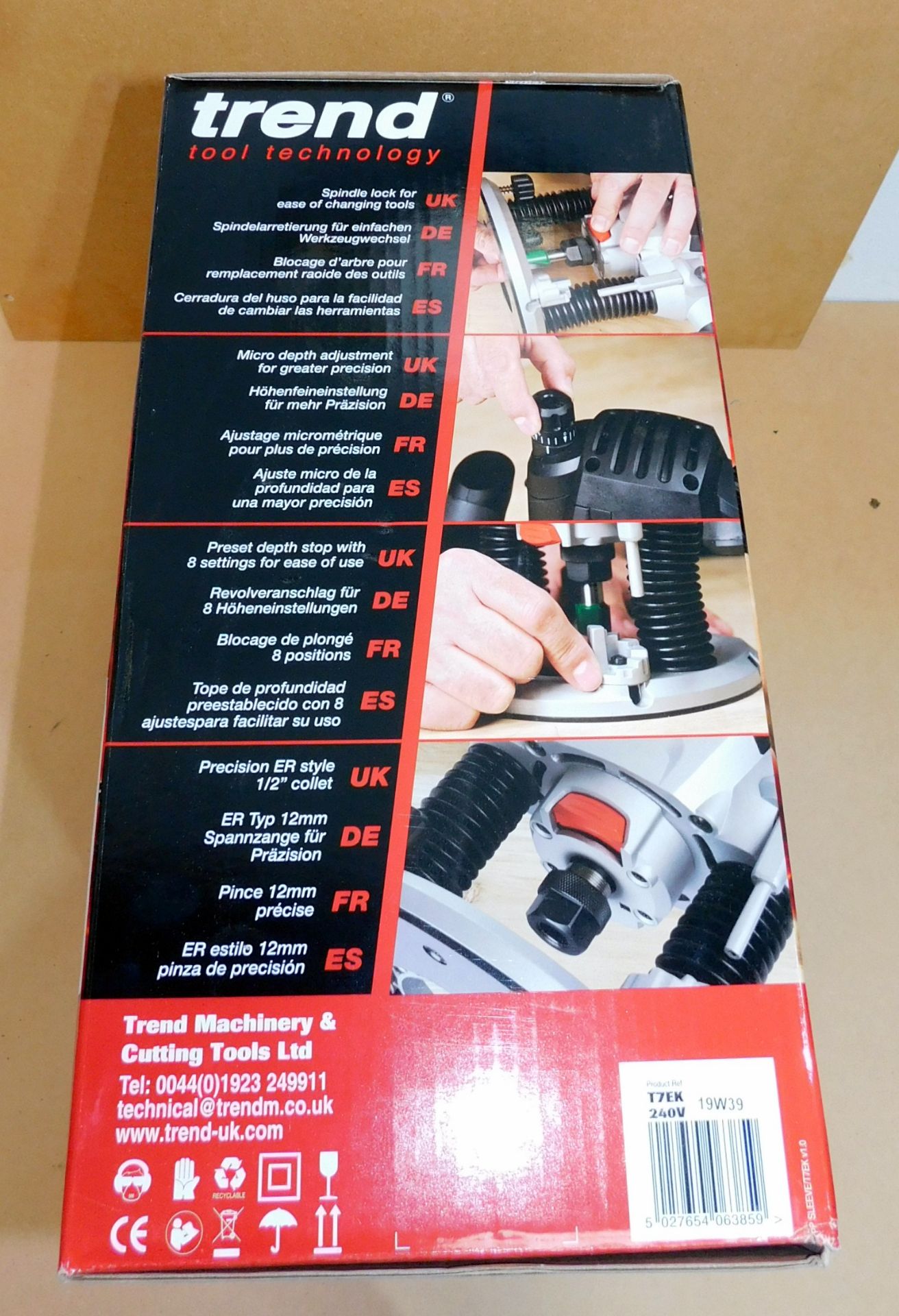 Trend T7 Handheld Router, 240v (New & Boxed) (Located Spelmonden, Kent – See General Notes for - Image 3 of 5