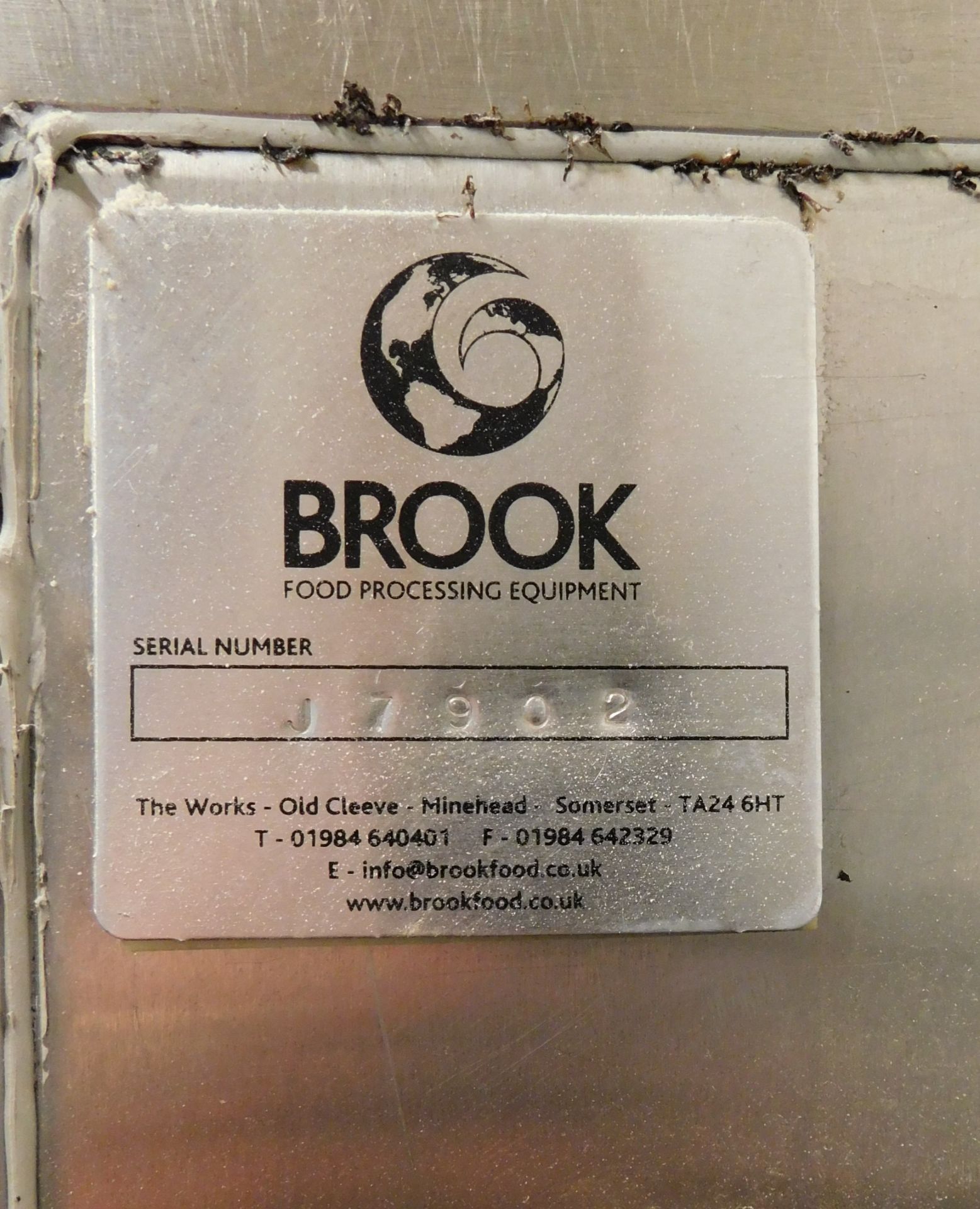 Brook Stainless Steel Upright Hot Cabinet, s/n; J7902 (Located Bletchley – See General Notes for - Image 3 of 3