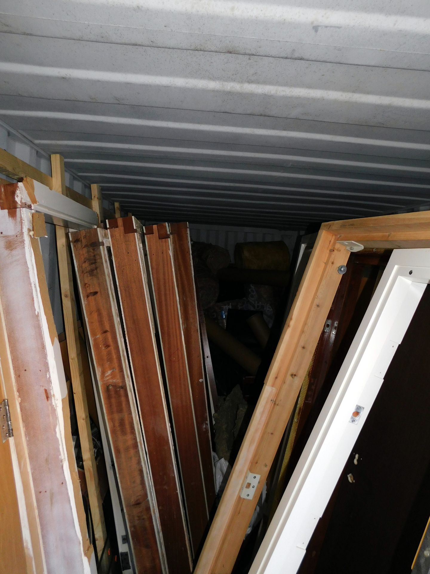 20ft steel Container, FI06811 & Contents to Include Large of Quantity of Doors (Located Oldham – See - Image 3 of 4