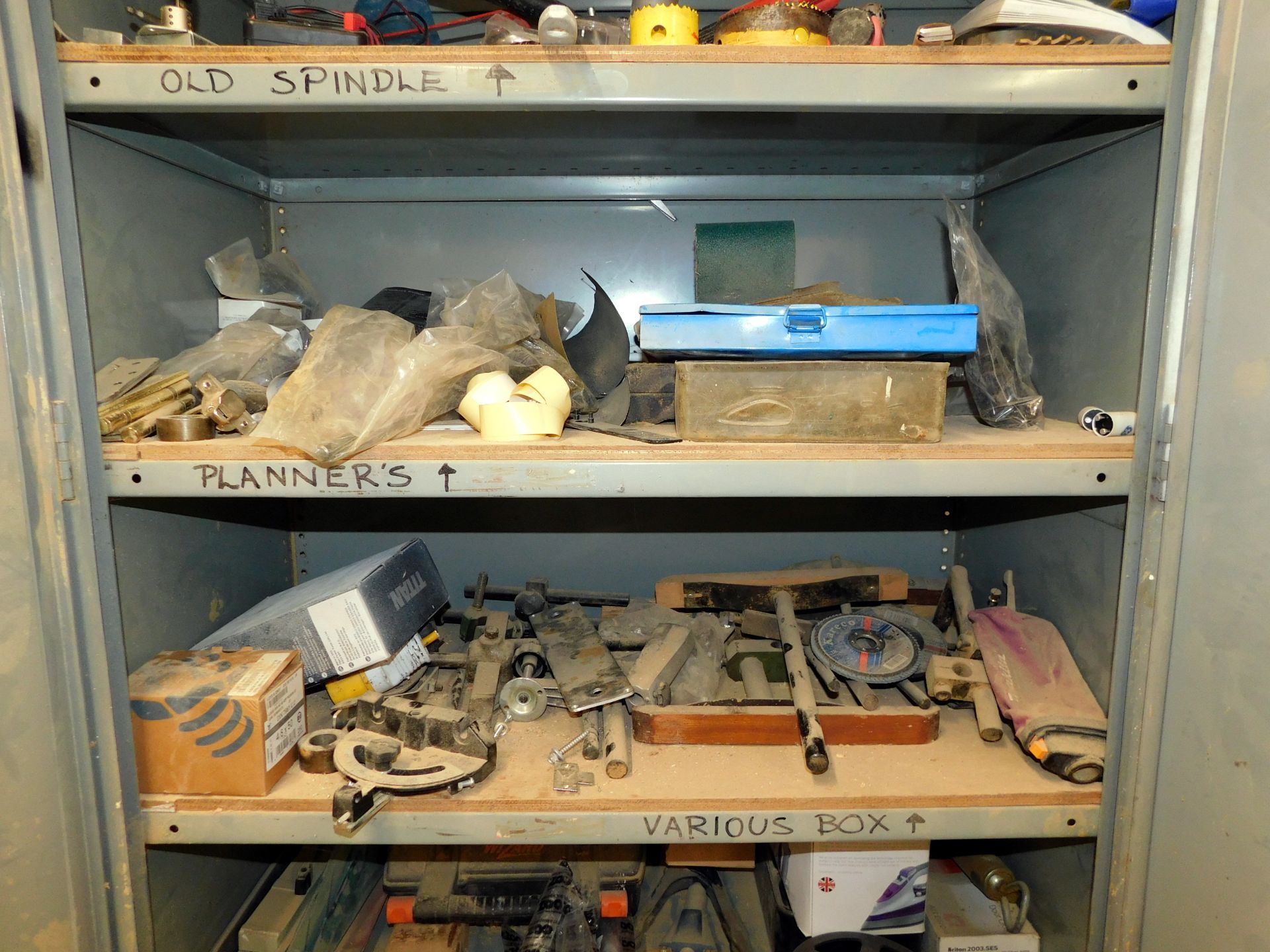 Cabinet & Contents to Include Hand Tools & Drill Bits etc. (Located Oldham – See General Notes for - Image 4 of 5