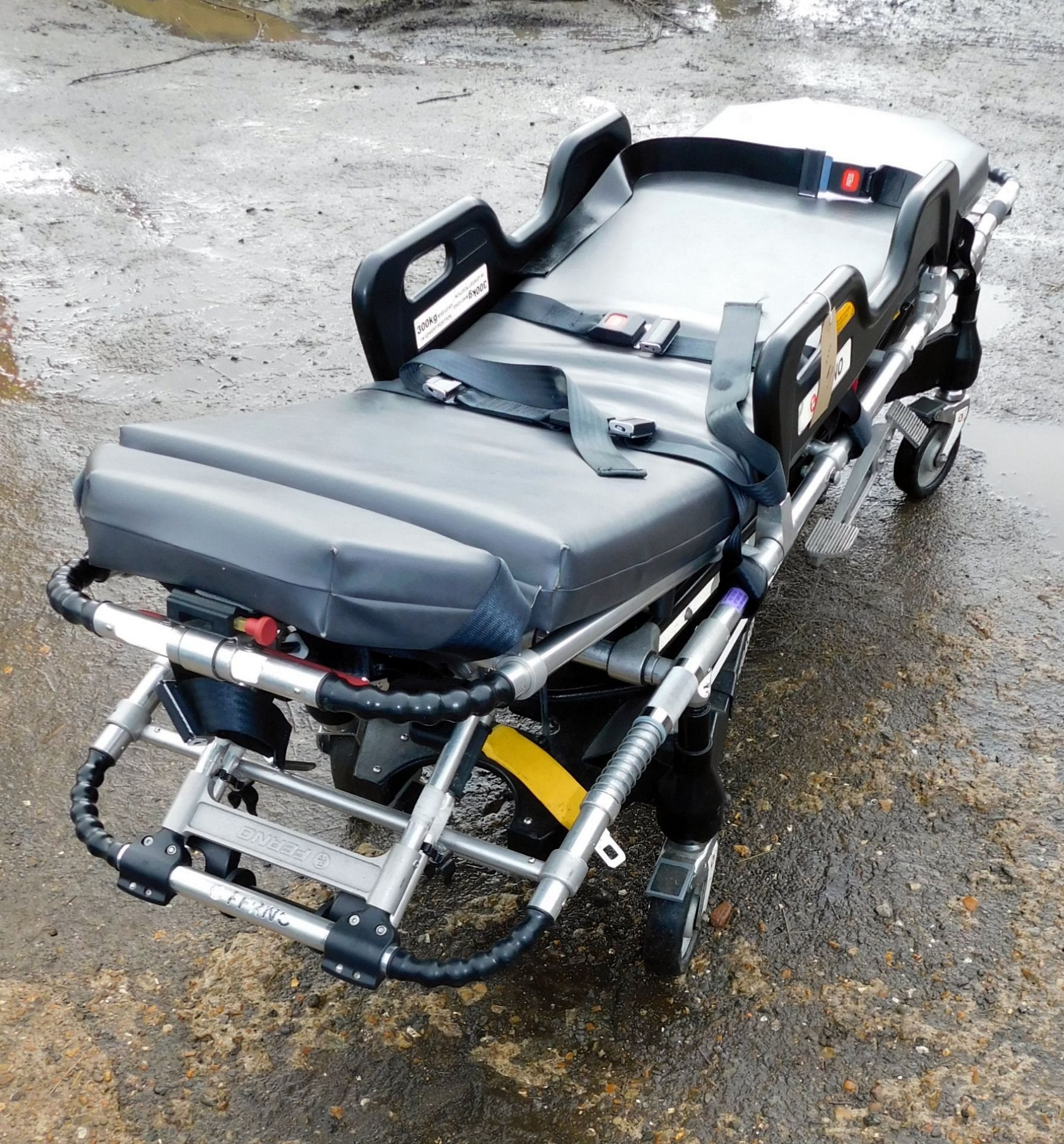 Ferno Pegasus Stretcher, s/n PEG5517 (2013), Lift Count 3095 (Stored on Lot 38) (Located South - Image 3 of 5