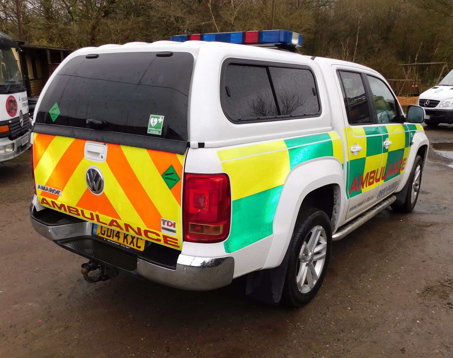 Volkswagen Amarok A32, D/Cab Pick Up Highline 2.0 BiTDI 180 BMT 4MTN Auto, Registration GD14 KXC, - Image 4 of 19