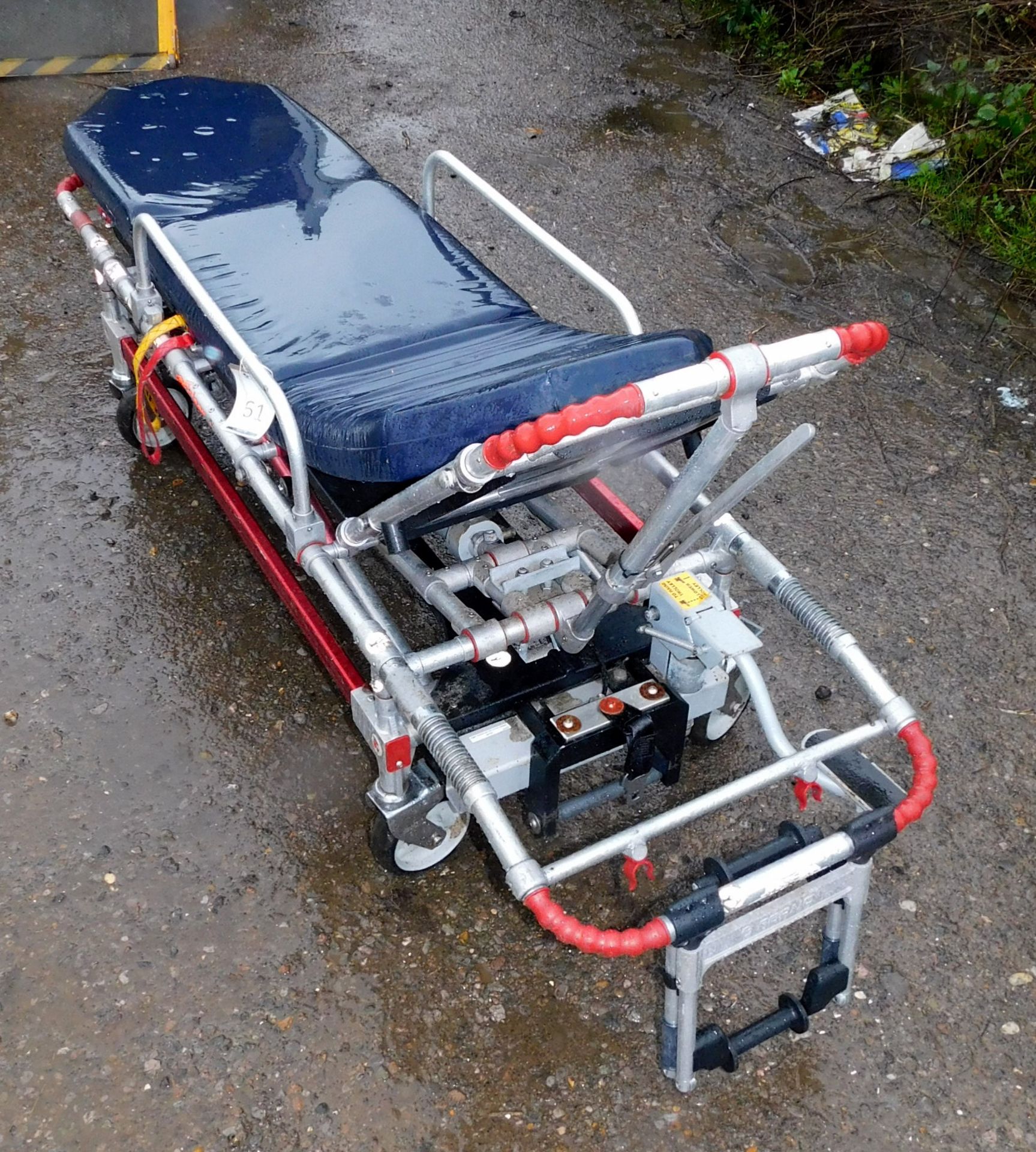 Ferno Falcon Six Stretcher, No Lift Counter (Stored in shed) (Located South Godstone – See General - Image 4 of 4