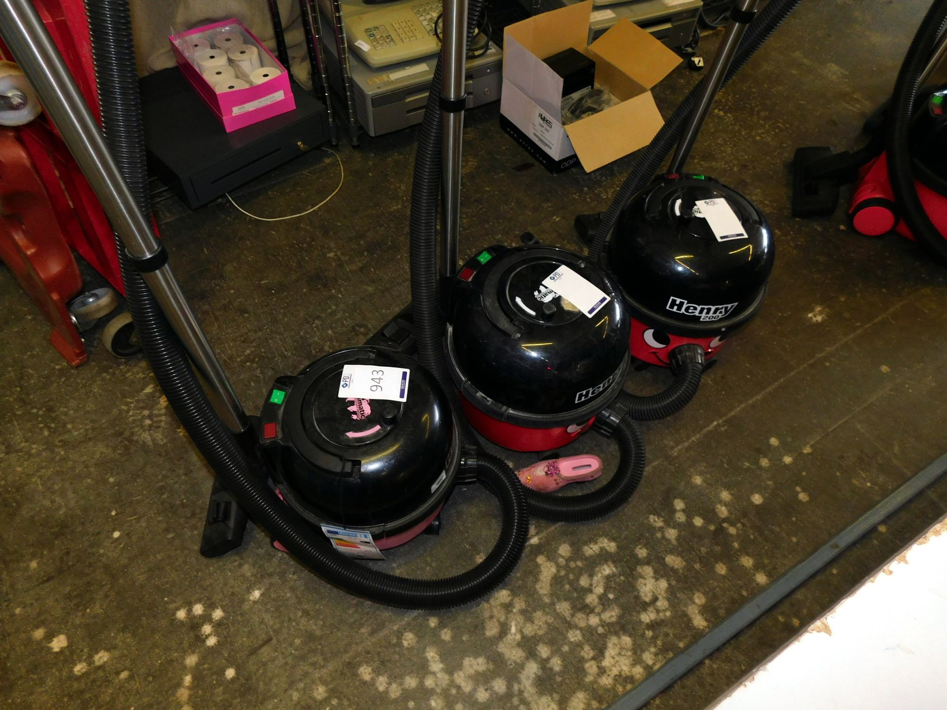 3 Numatic Vacuum Cleaners (Located Stockport – See General Notes For Viewing & Collection Details)