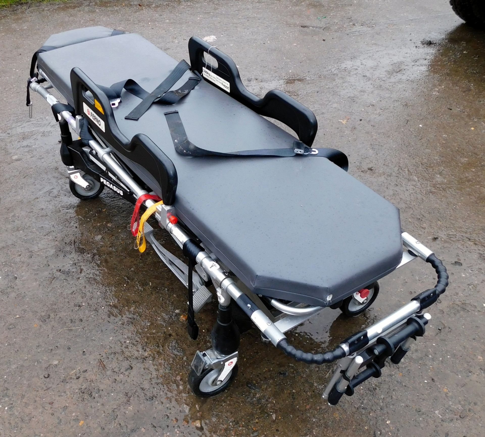 Ferno Pegasus Stretcher s/n PEG 6200 (2014), Lift Count 1837 (Stored on Lot 27) (Located South - Image 3 of 5