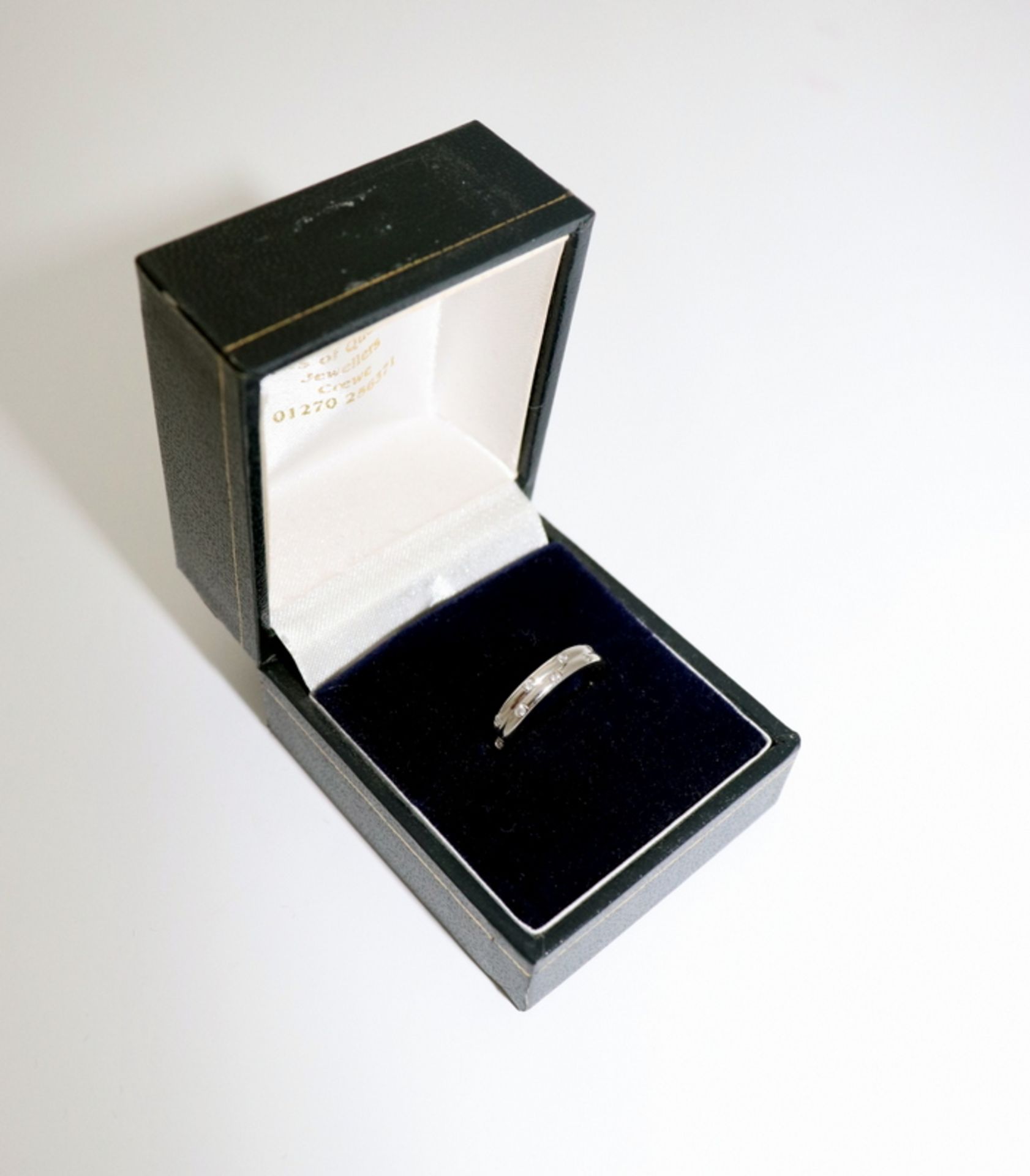 Platinum eternity ring, size l1/2 .14ct Diamond (rrp £450) (Located Stockport – See General Notes - Image 2 of 2