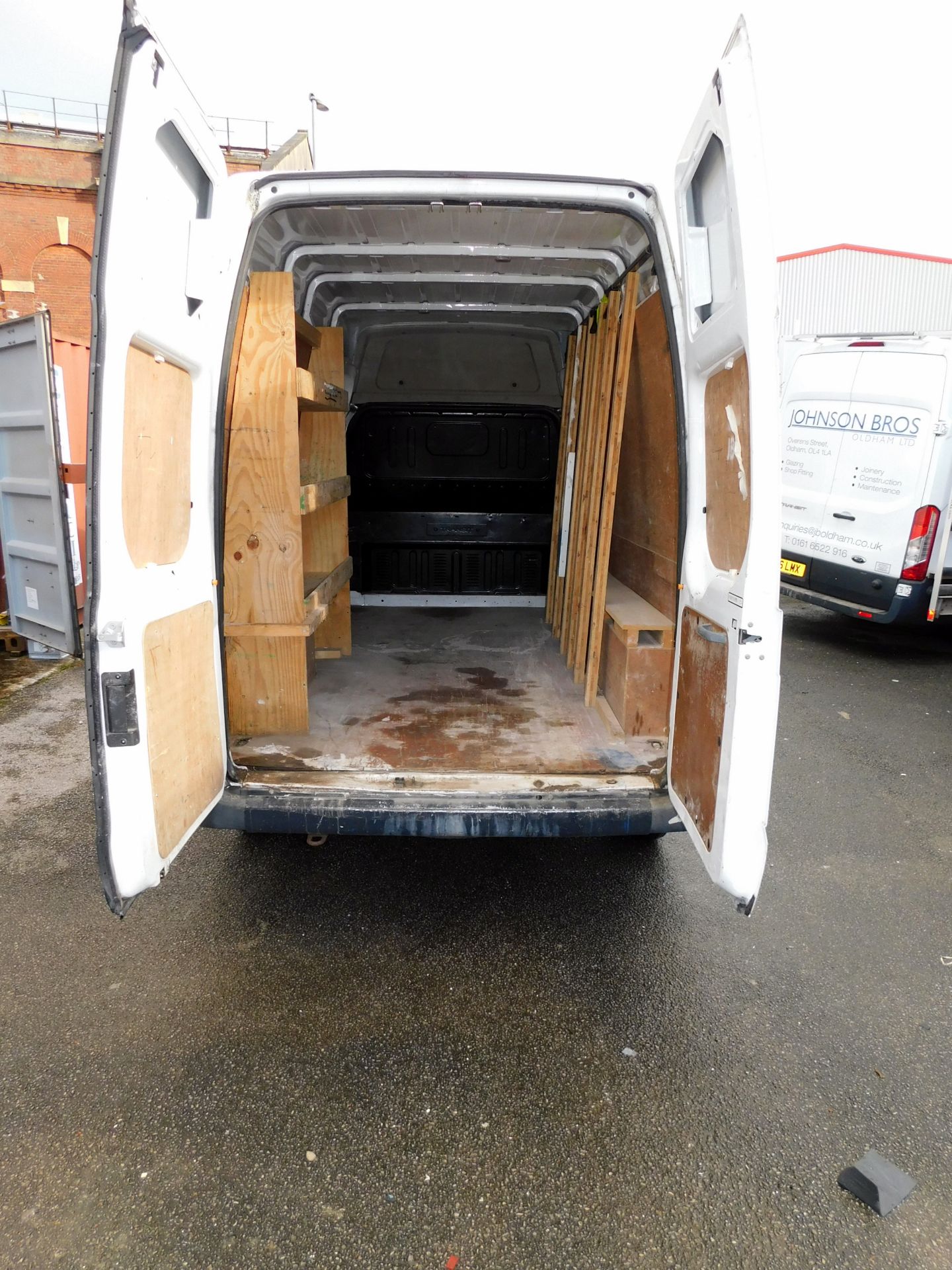 FORD TRANSIT 350 LWB FWD High Roof Van TDCi 125ps, Registration EY63 XHH, First Registered 30th - Image 9 of 10
