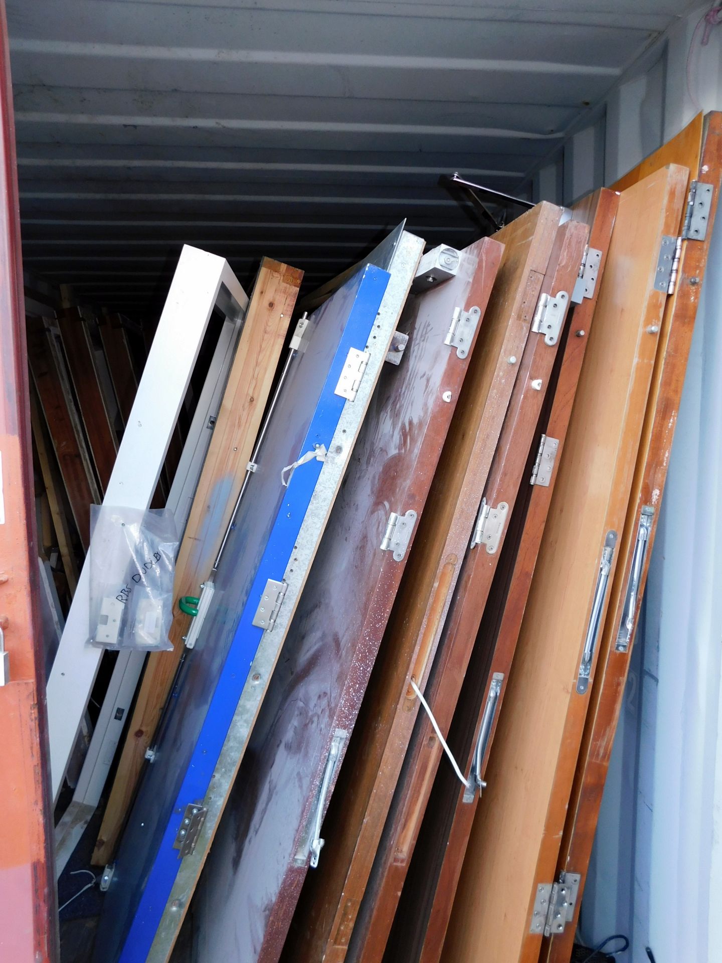 20ft steel Container, FI06811 & Contents to Include Large of Quantity of Doors (Located Oldham – See - Image 2 of 4