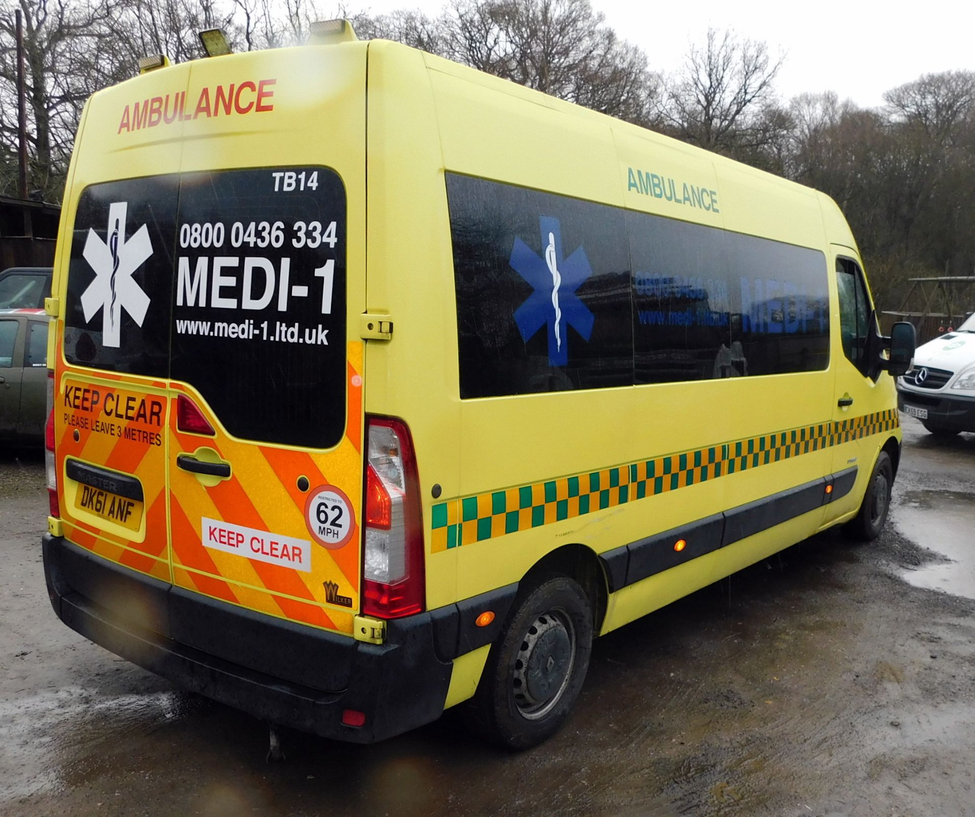 Renault Master LWB FWD, LM35dCi 100 Medium Roof PTS, Registration DK61 ANF, First Registered 5th - Image 4 of 25