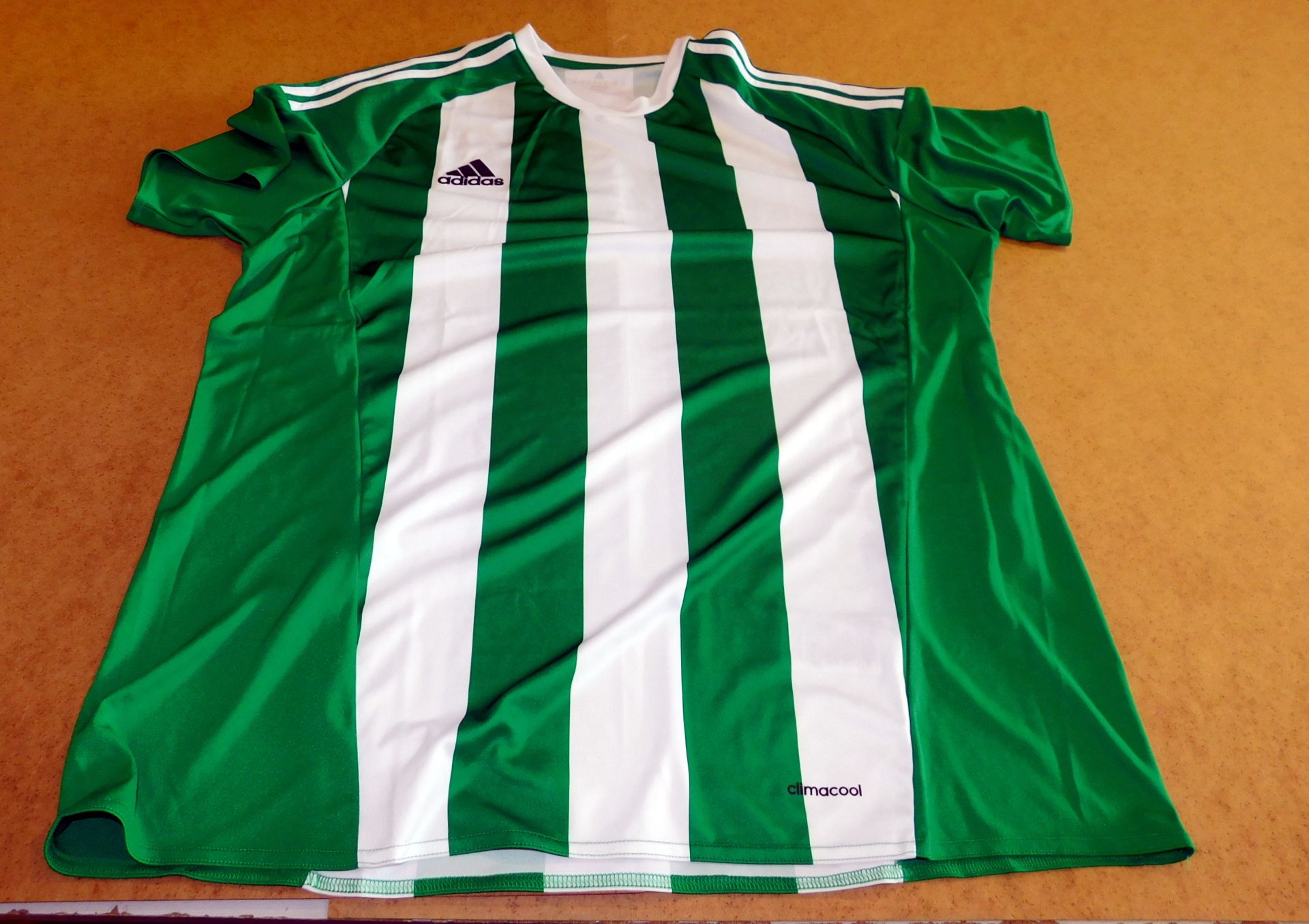 49 Adidas Green/White Jerseys. (Located Stockport – See General Notes for Viewing & Collection