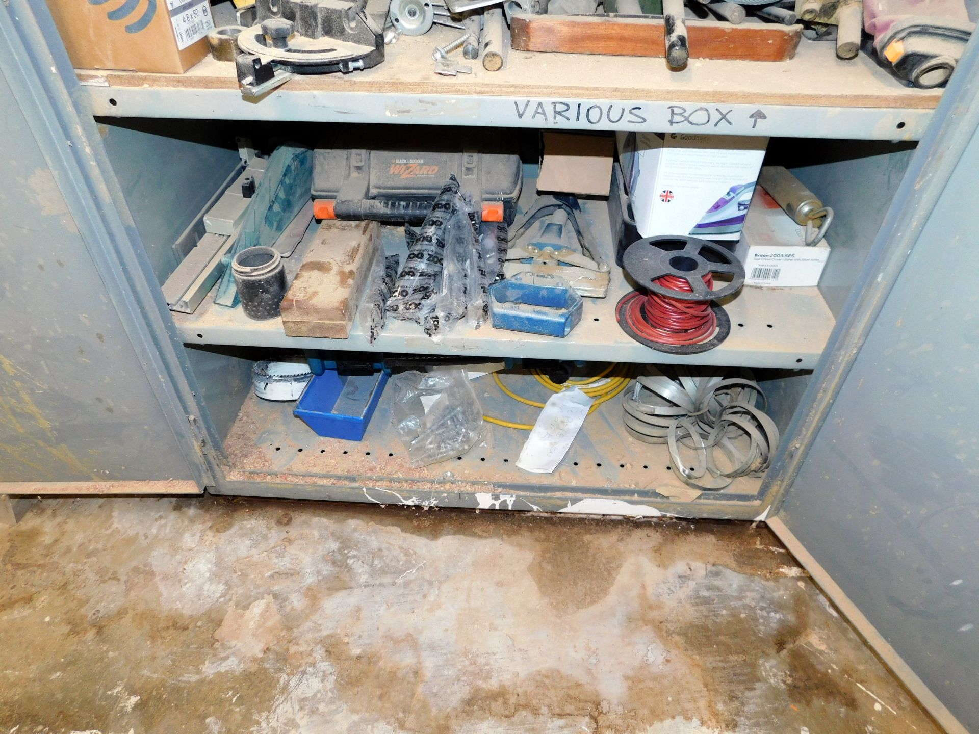 Cabinet & Contents to Include Hand Tools & Drill Bits etc. (Located Oldham – See General Notes for - Image 5 of 5