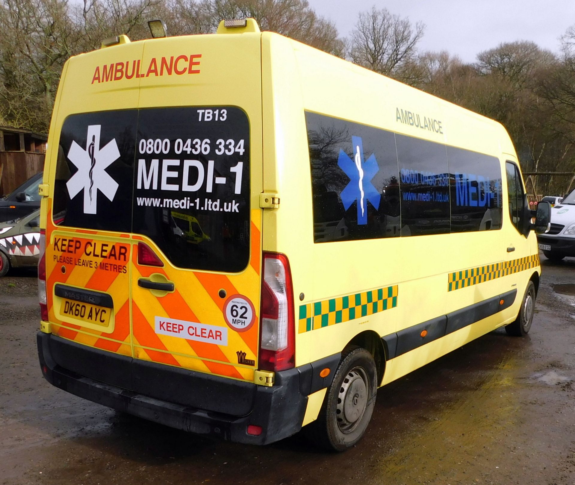 Renault Master LWB FWD, LM35dCi 100 Medium Roof PTS, Registration DK60 AYC, First Registered 4th - Image 4 of 24