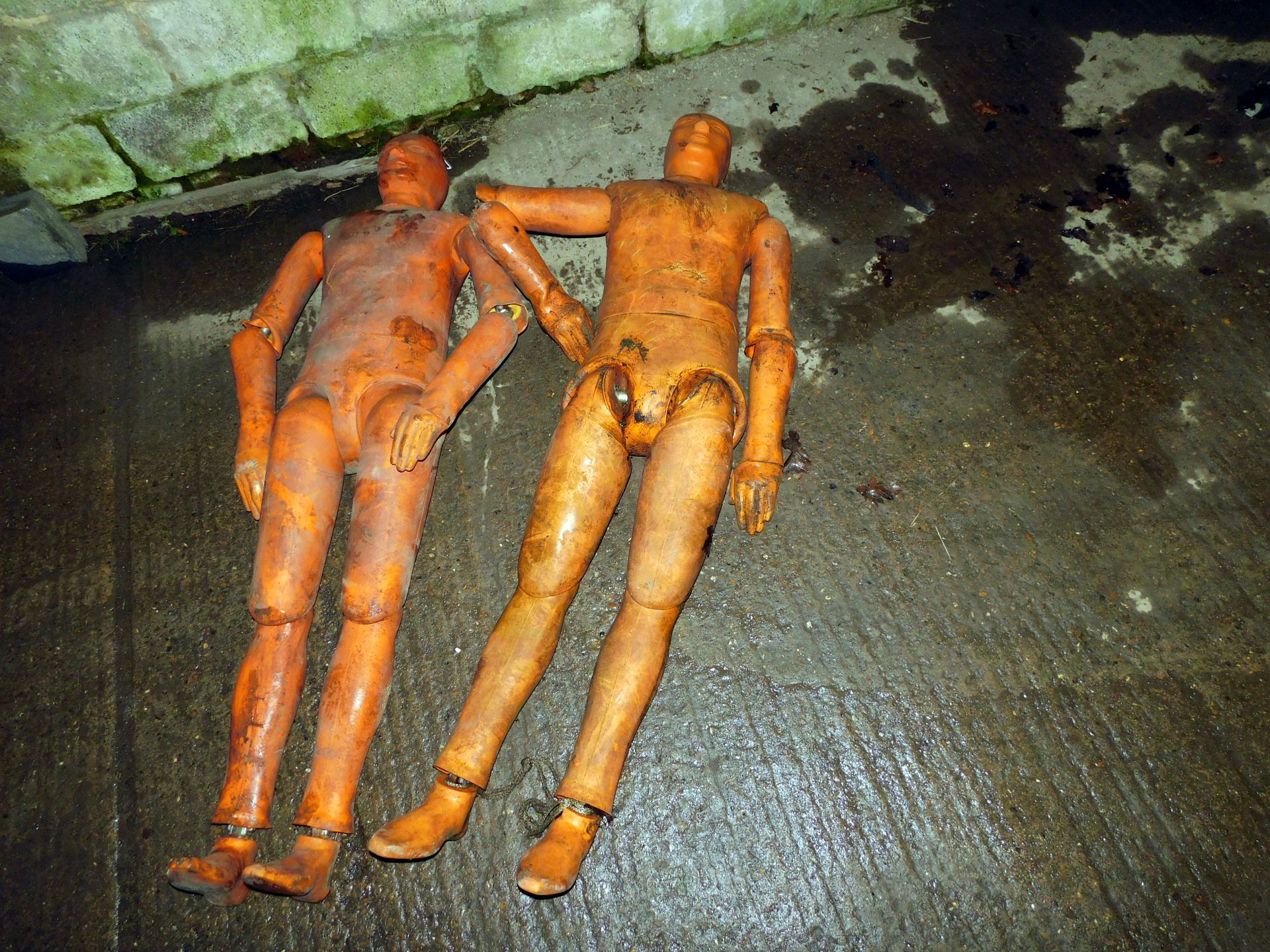 2 Lifesize Heavyweight Crash Test Dummies (Stored in shed) (Located South Godstone – See General - Image 2 of 3