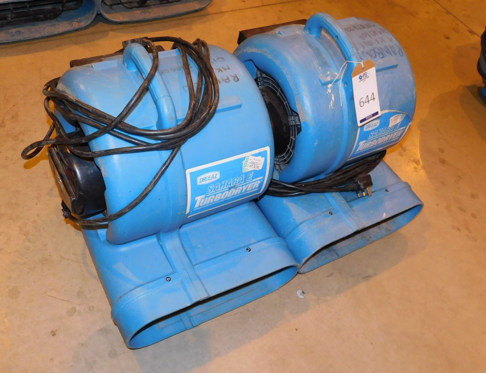 2 Drieaz Sahara E Turbodryer Air Movers (Located Milton Keynes – See General Notes for Viewing & - Image 2 of 2