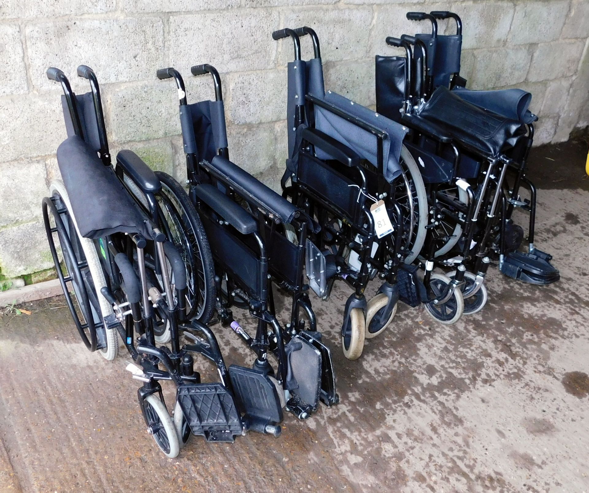 5 Various Wheelchairs (Stored in shed) (Located South Godstone – See General Notes for Viewing & - Image 2 of 2