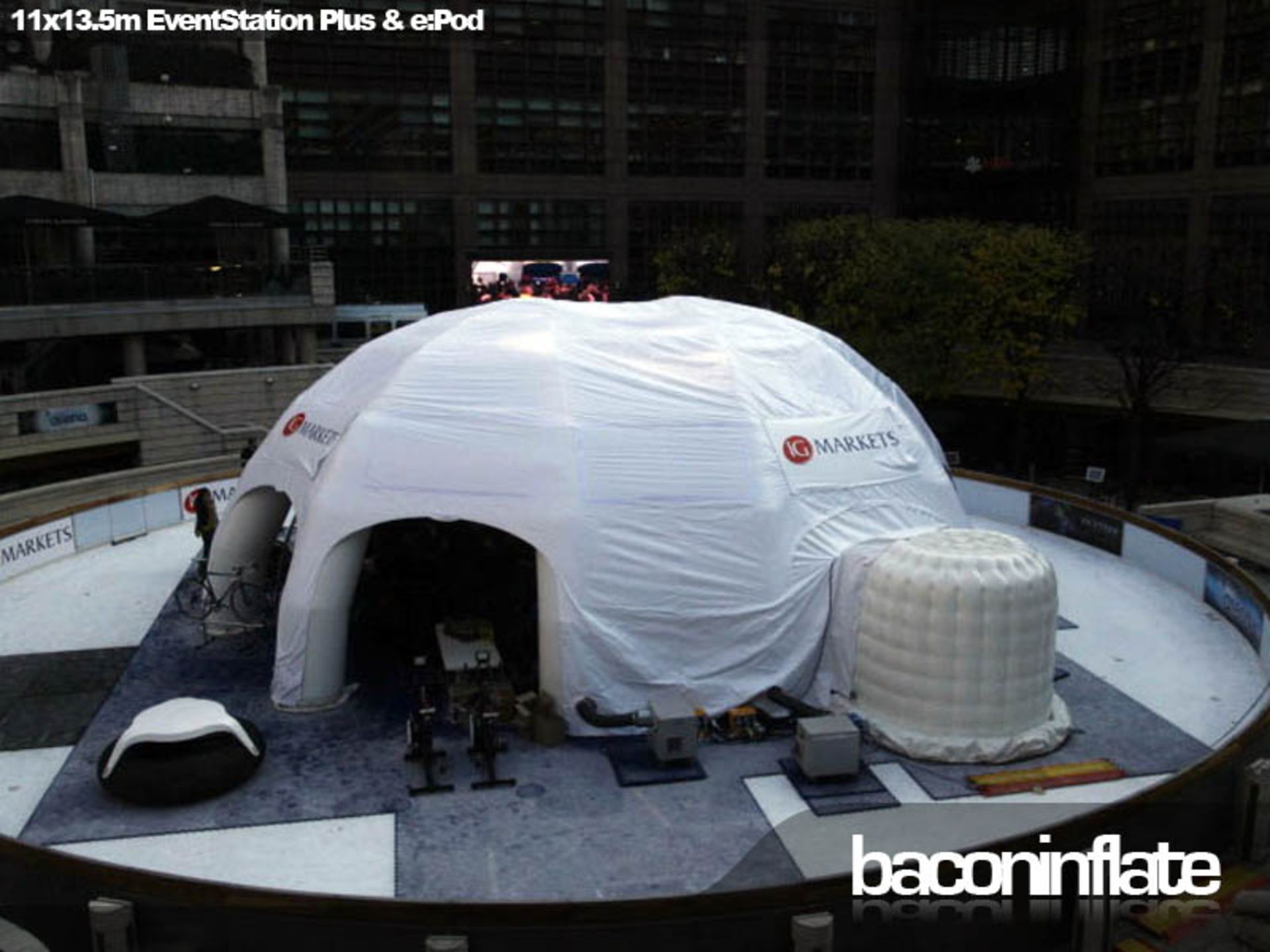 11m x 13.5m EventStation Plus Leg Unit Inflatable Structure (Stock No; BIES+11x13.5/03) (Located - Image 5 of 7