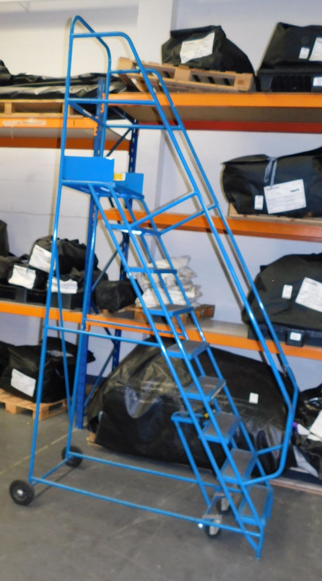 9 Step Warehouse Safety Ladder (Collection Delayed to Friday 12th June) (Located Northampton – See - Image 2 of 3