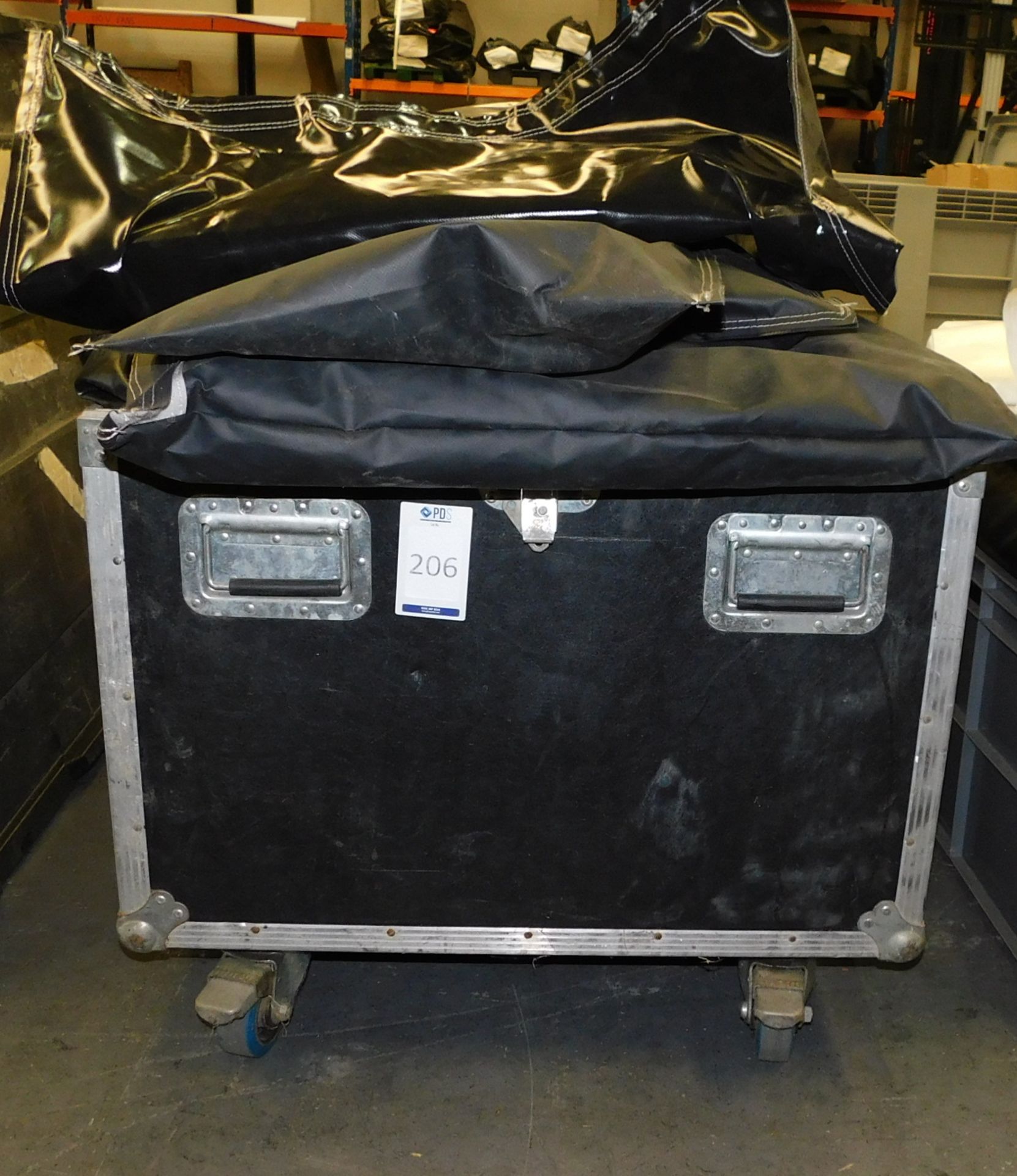 Flight Case & Contents to include Assorted Accessories & Connector Strips etc. (Located