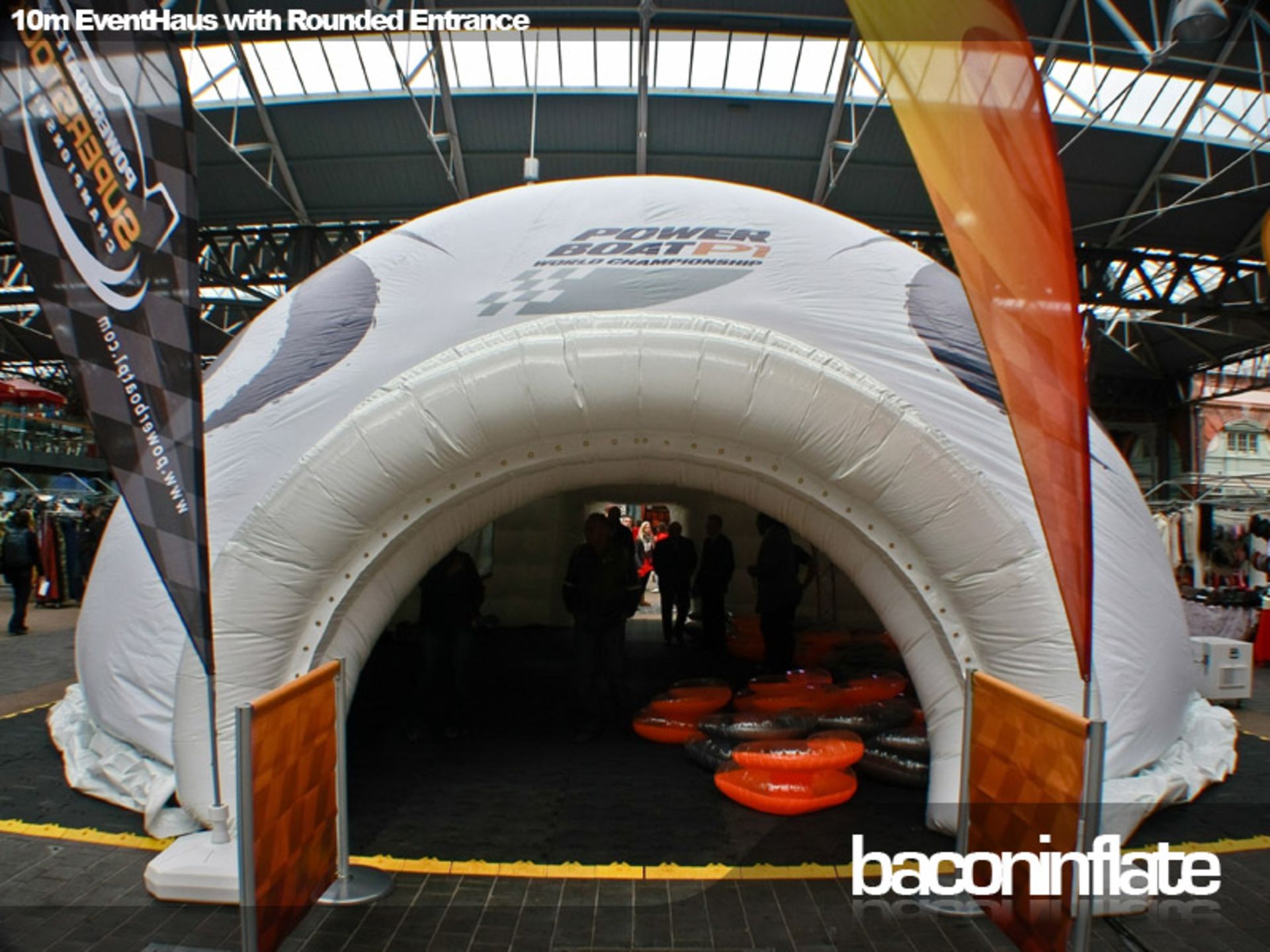 2 EventHaus Half Inflatable Units, 10m (2 bags) (Stock No’s; BiEH10/06 & BiEH10/05) (Located - Image 5 of 9