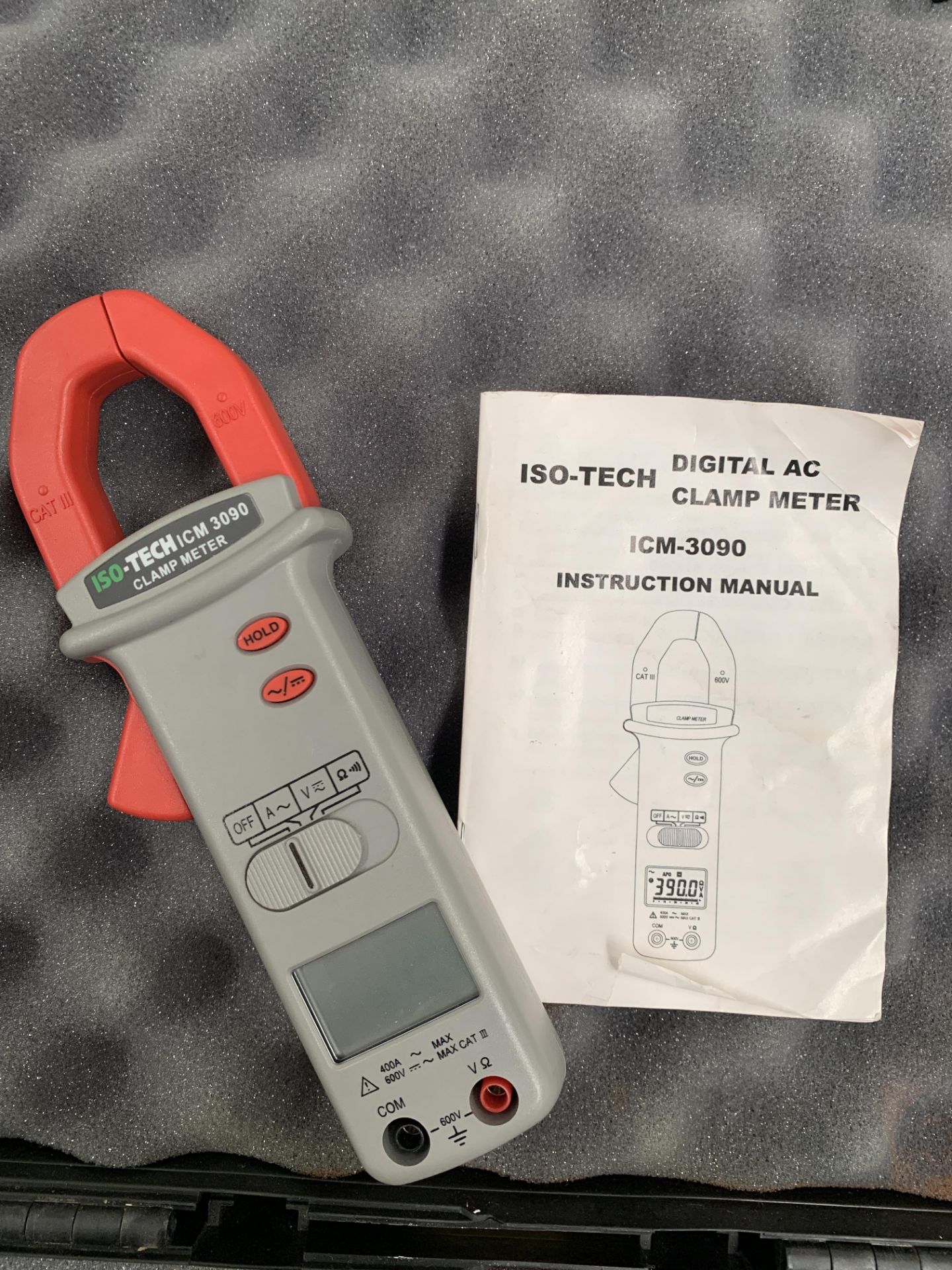 Kimo MP-102 Micro-Manometer & Iso-Tech ICM3090 Clamp Meter (Located Northampton – See General - Image 4 of 5