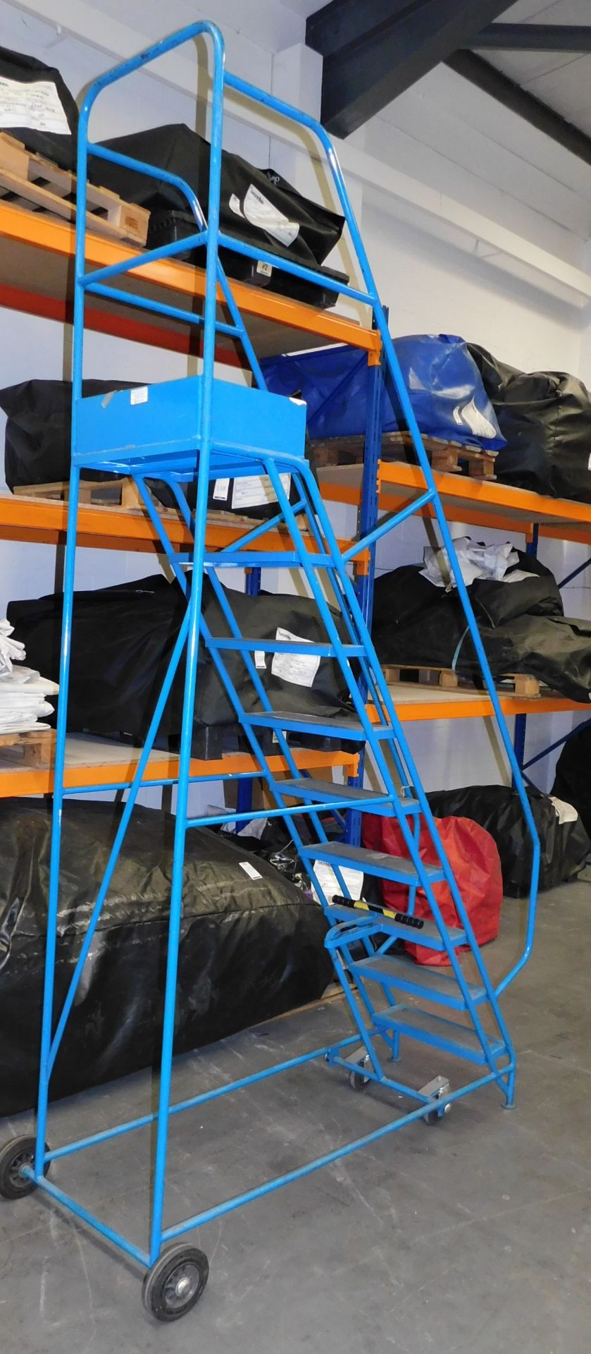 9 Step Warehouse Safety Ladder (Collection Delayed to Friday 12th June) (Located Northampton – See - Image 3 of 3