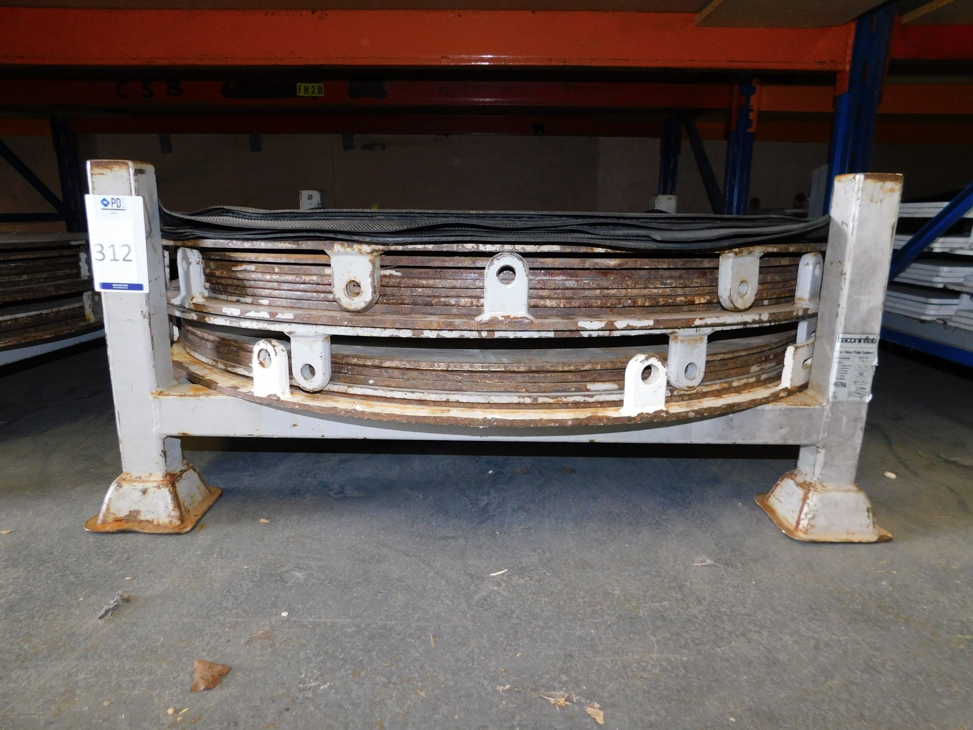 2 Stillages Containing Trays & Plates for 11m Structure Ballast System (Located Northampton – See - Image 3 of 3