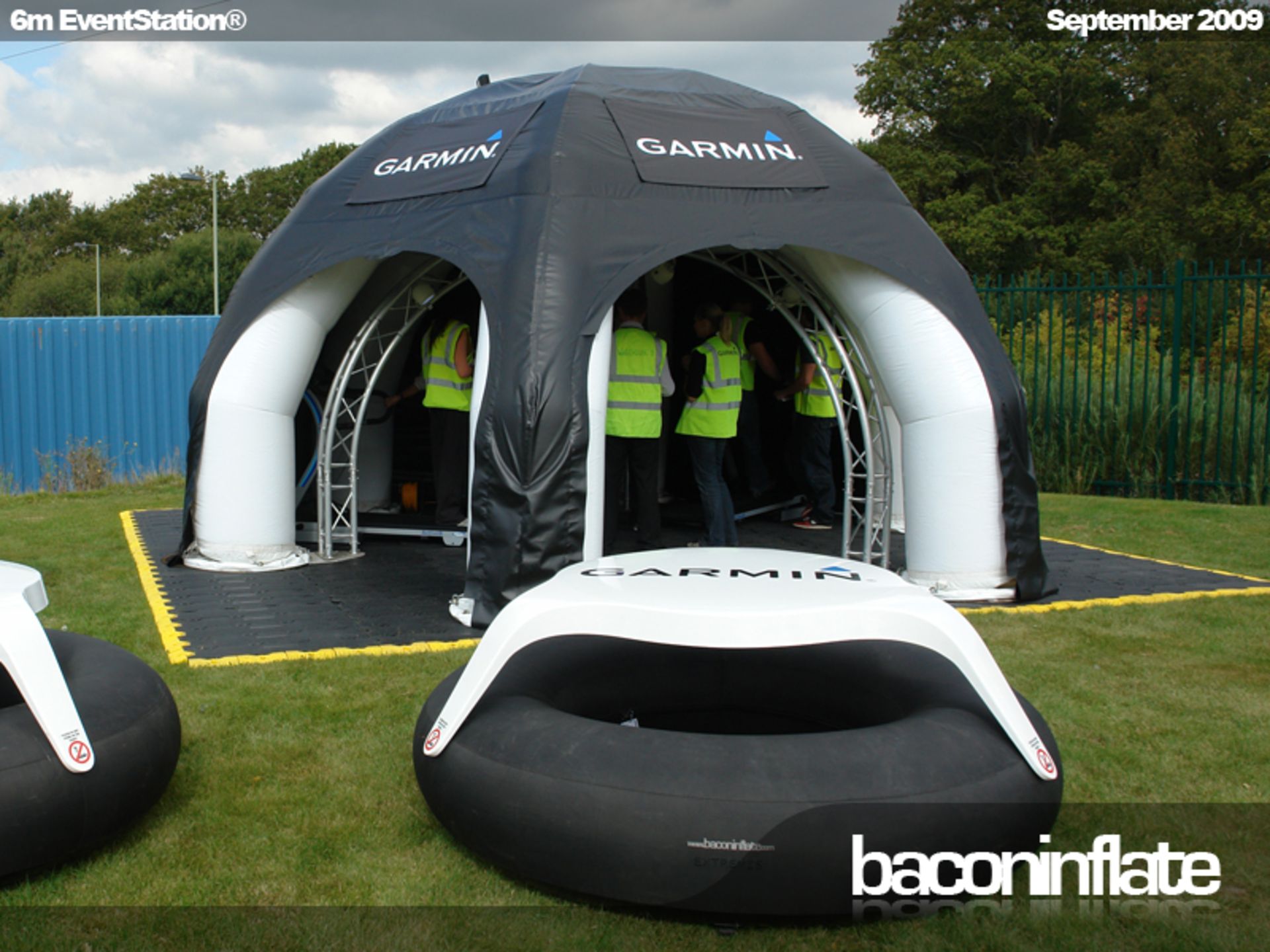 6m EventStation HP Inflatable Structure with Canopy System (2 Bags) (Stock No’s; BiESHP 06/28 & BiES - Image 3 of 9