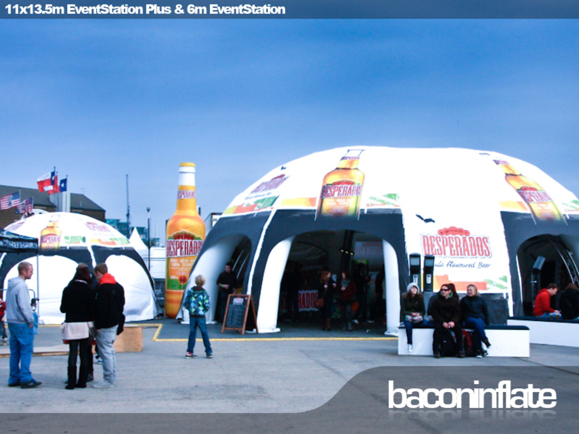 11m x 13.5m EventStation Plus Leg Unit Inflatable Structure (Stock No; BIES+11x13.5/03) (Located - Image 3 of 7