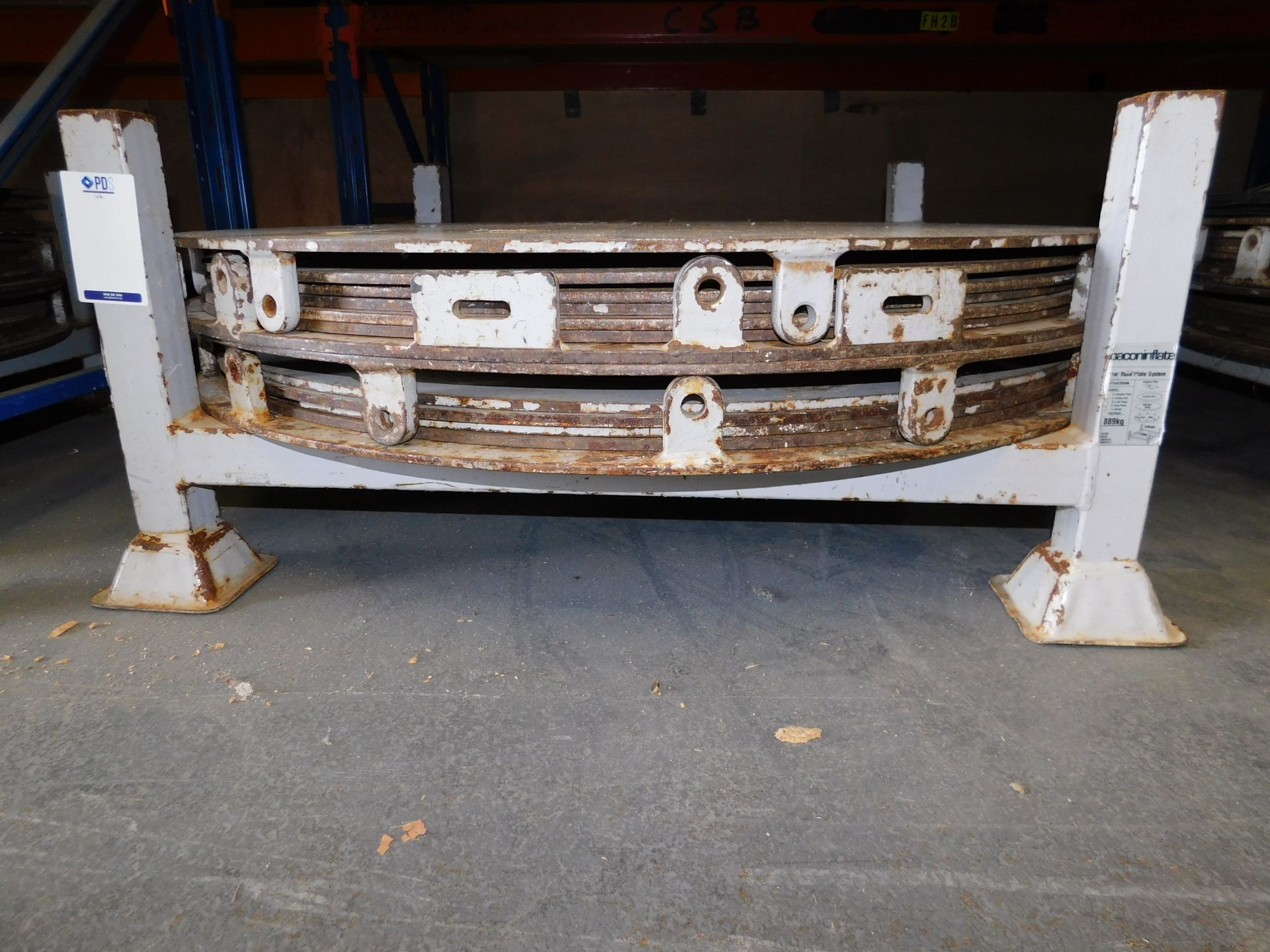 2 Stillages Containing Trays & Plates for 11m Structure Ballast System (Located Northampton – See - Image 2 of 3