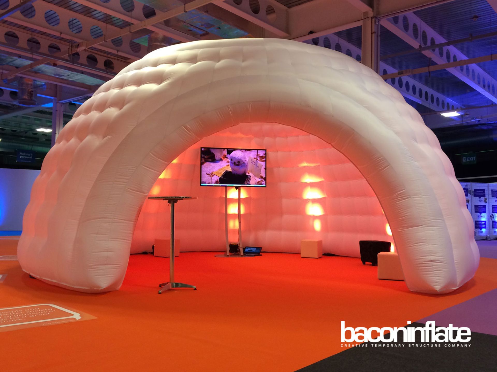 7m IndoorHaus Internal Inflatable Structure (Stock No; BiINDH07/07) (Located Northampton – See