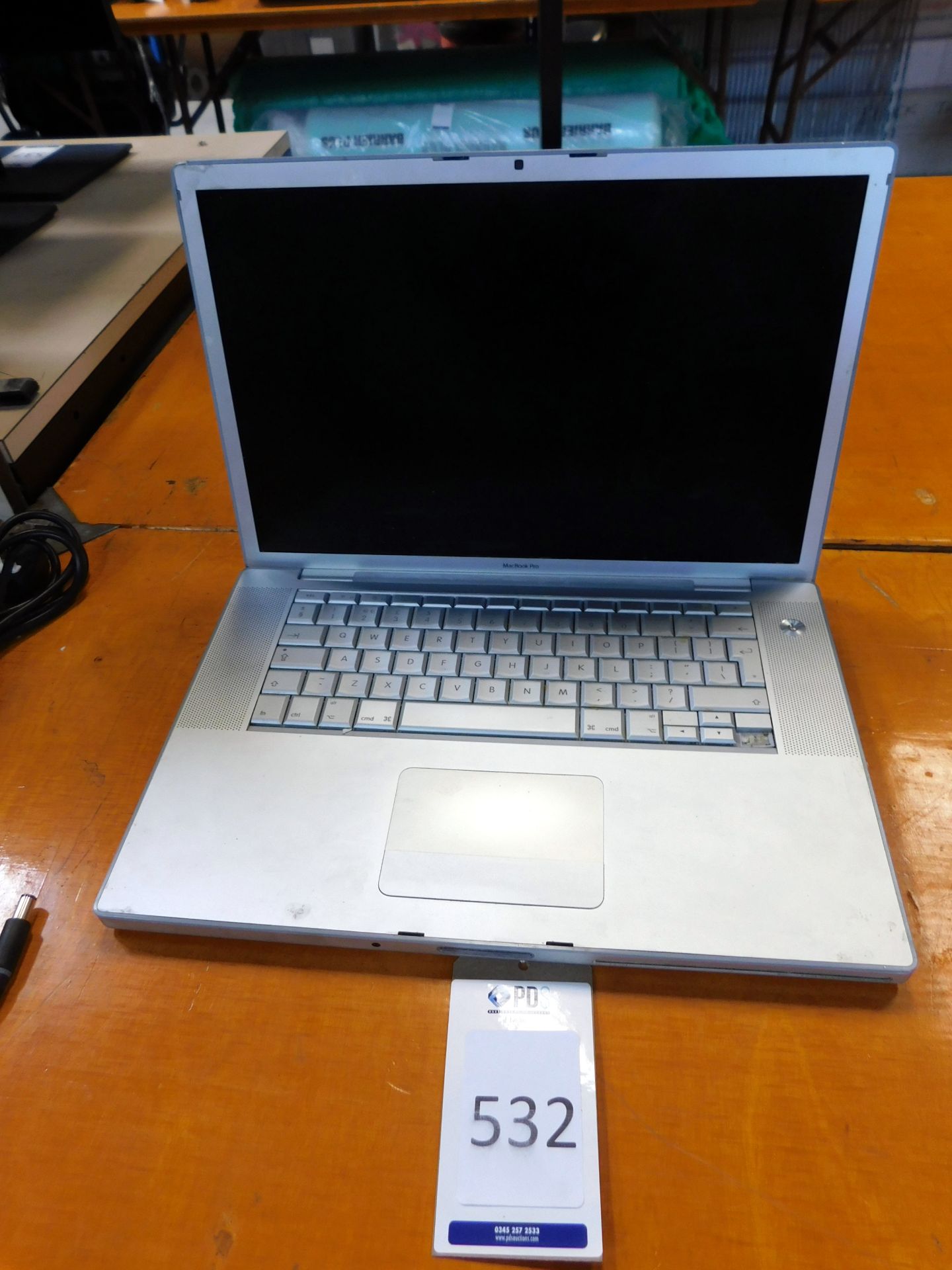 Apple Mac Book Pro & An Advent Laptop (No HDD) (Located Brentwood, See General Notes For More