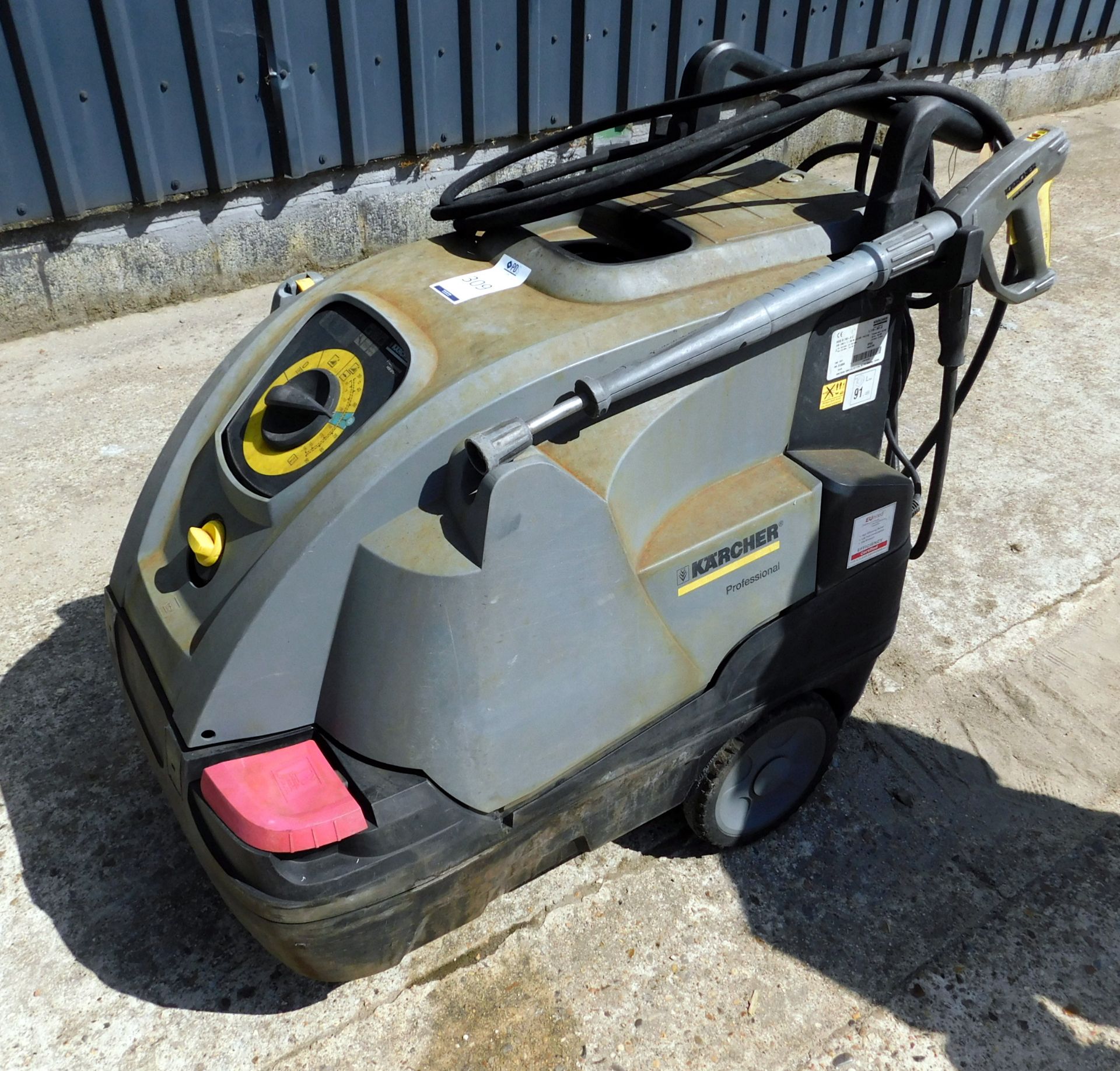 Karcher RM110/HDS 6/10-4C Hot Water High-Pressure Washer Serial No. 010056 (Located Brentwood, See